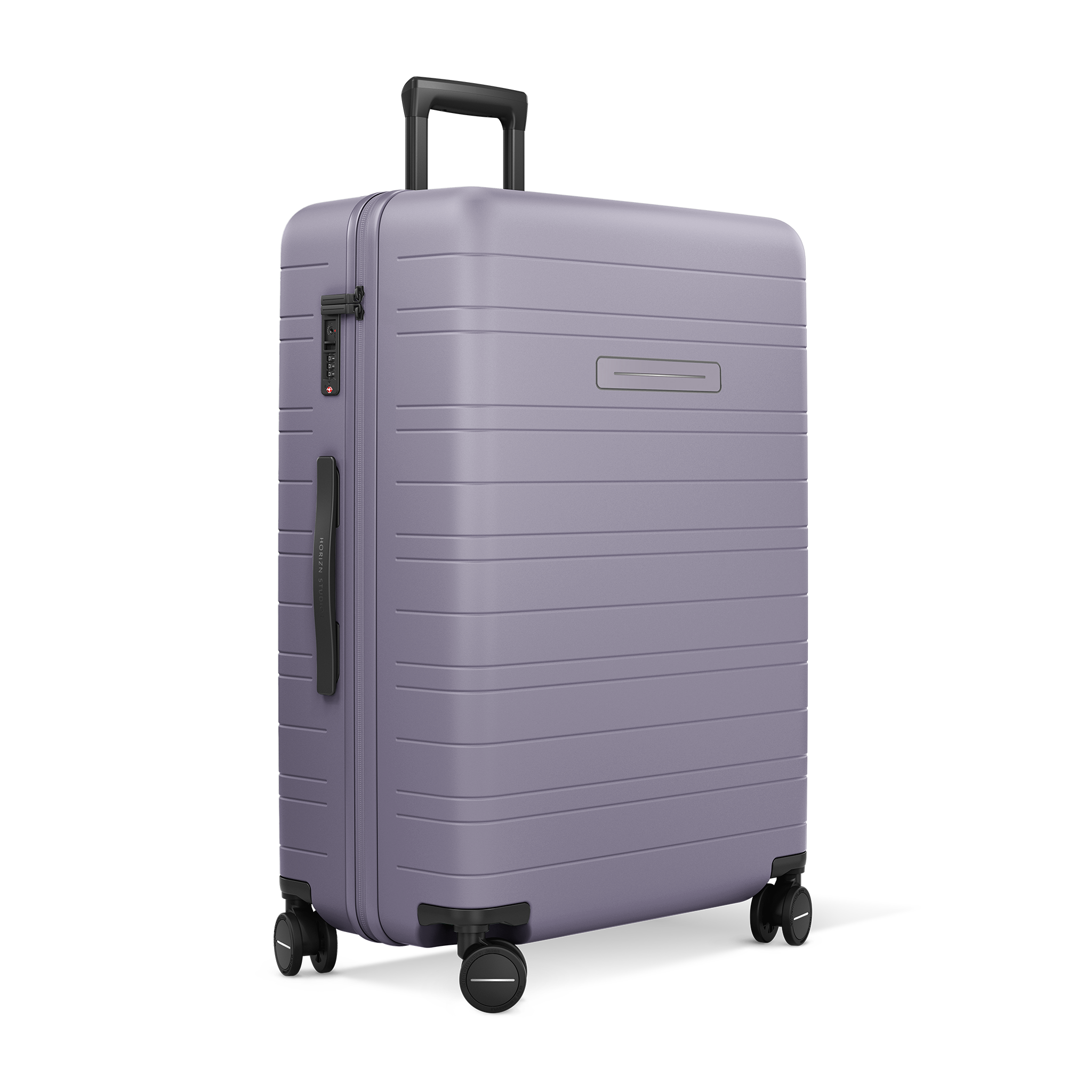 horizn-studios-h7-essential-check-in-trolley-77-cm-grey-lavender-premium-hard-sh image 2