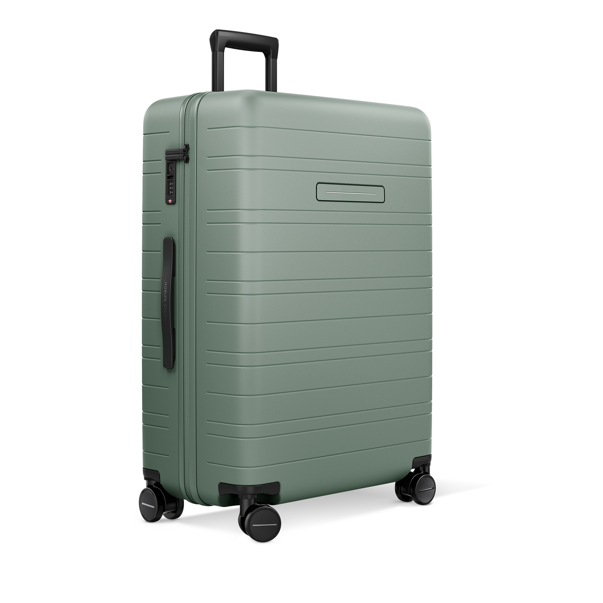 horizn-studios-h7-essential-check-in-trolley-l-marine-green-premium-hard-shell-7 image 2