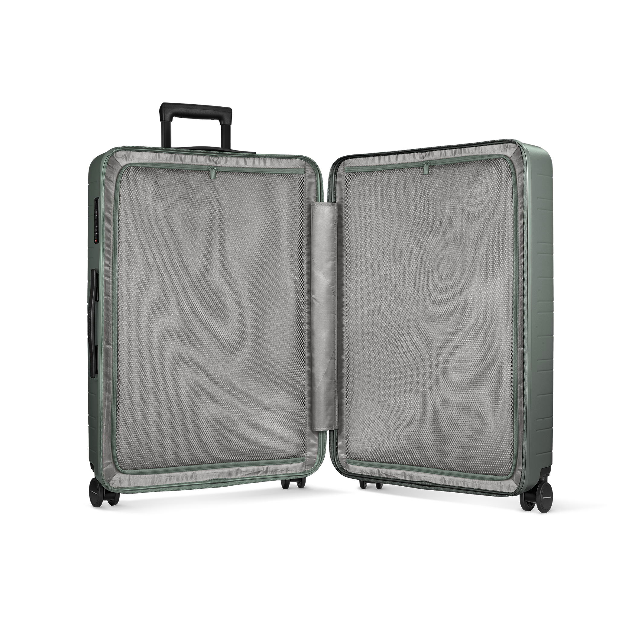 horizn-studios-h7-essential-check-in-trolley-l-marine-green-premium-hard-shell-7 image 5