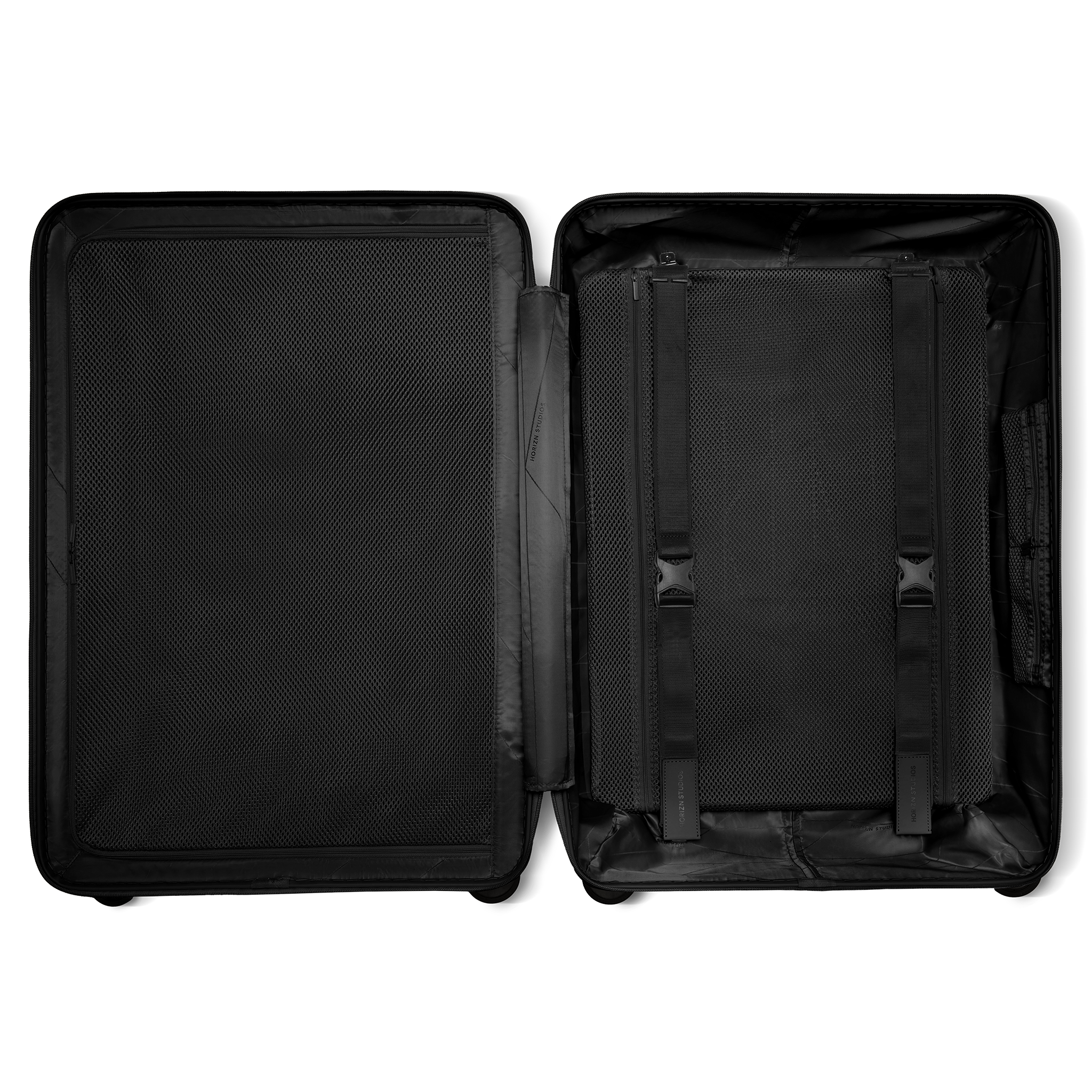 horizn-studios-h7-pro-check-in-l-trolley-all-black-premium-hard-shell-77-cm image 7
