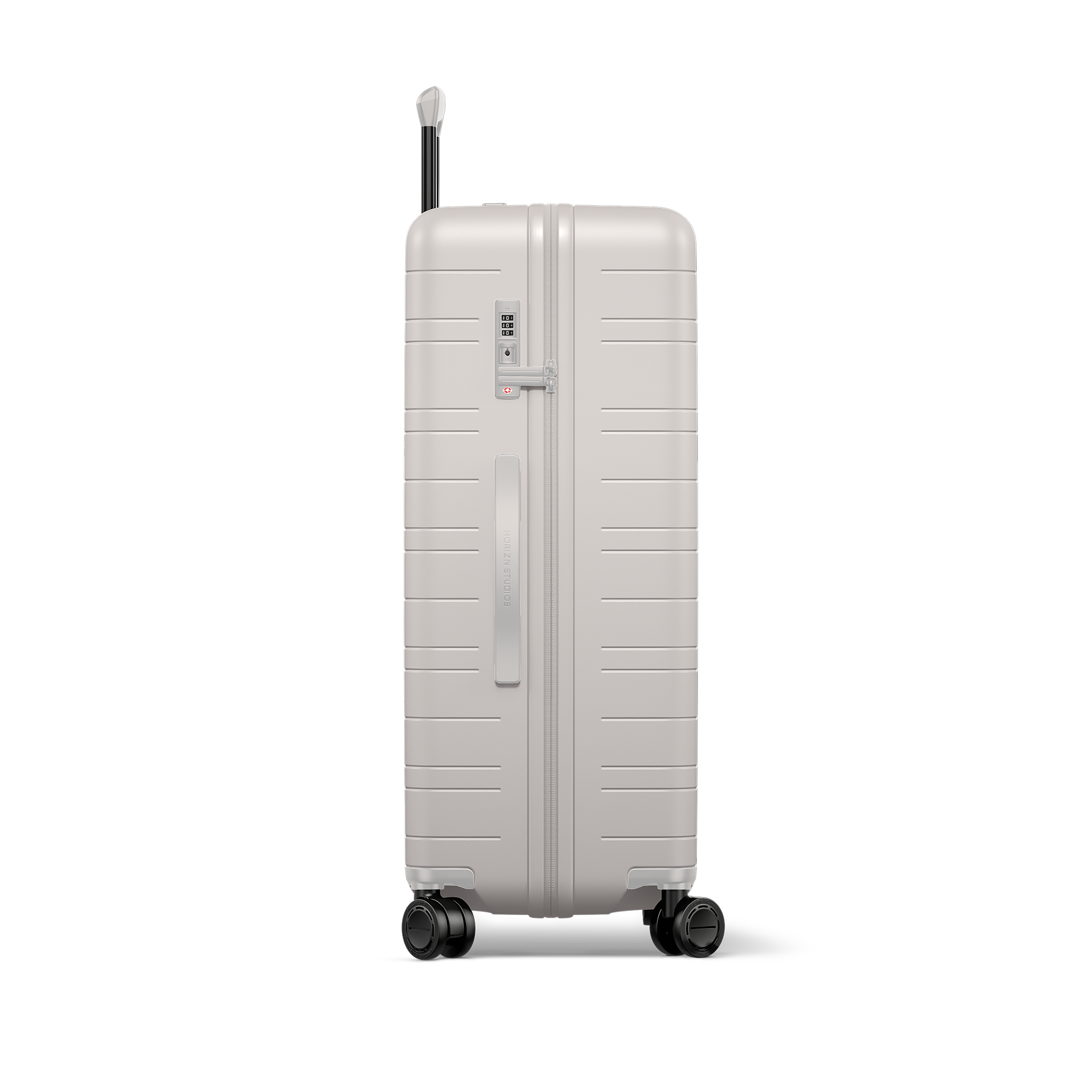 horizn-studios-h7-pro-check-in-l-sand-grey-premium-hard-shell-reisekoffer-77-cm image 3