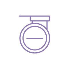 horizn-studios-wheel-caps-50-mm-essential-purple-blaze-radkappen-f-r-cabin-koffe image 1