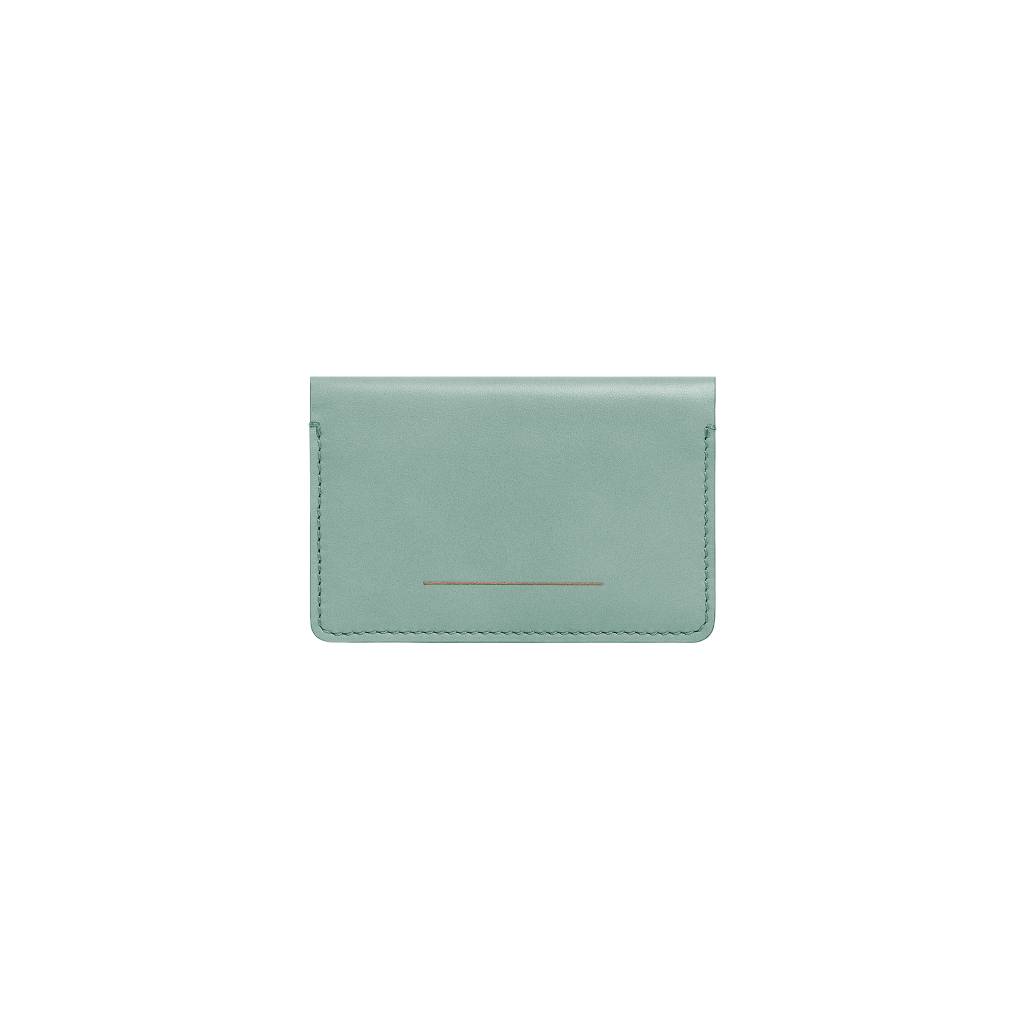 horizn-studios-double-card-holder-kartenetui-marine-green-vacchetta-leder image 1