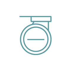 horizn-studios-wheel-caps-50-mm-essential-ersatzradkappen-f-r-cabin-koffer-teal- image 1