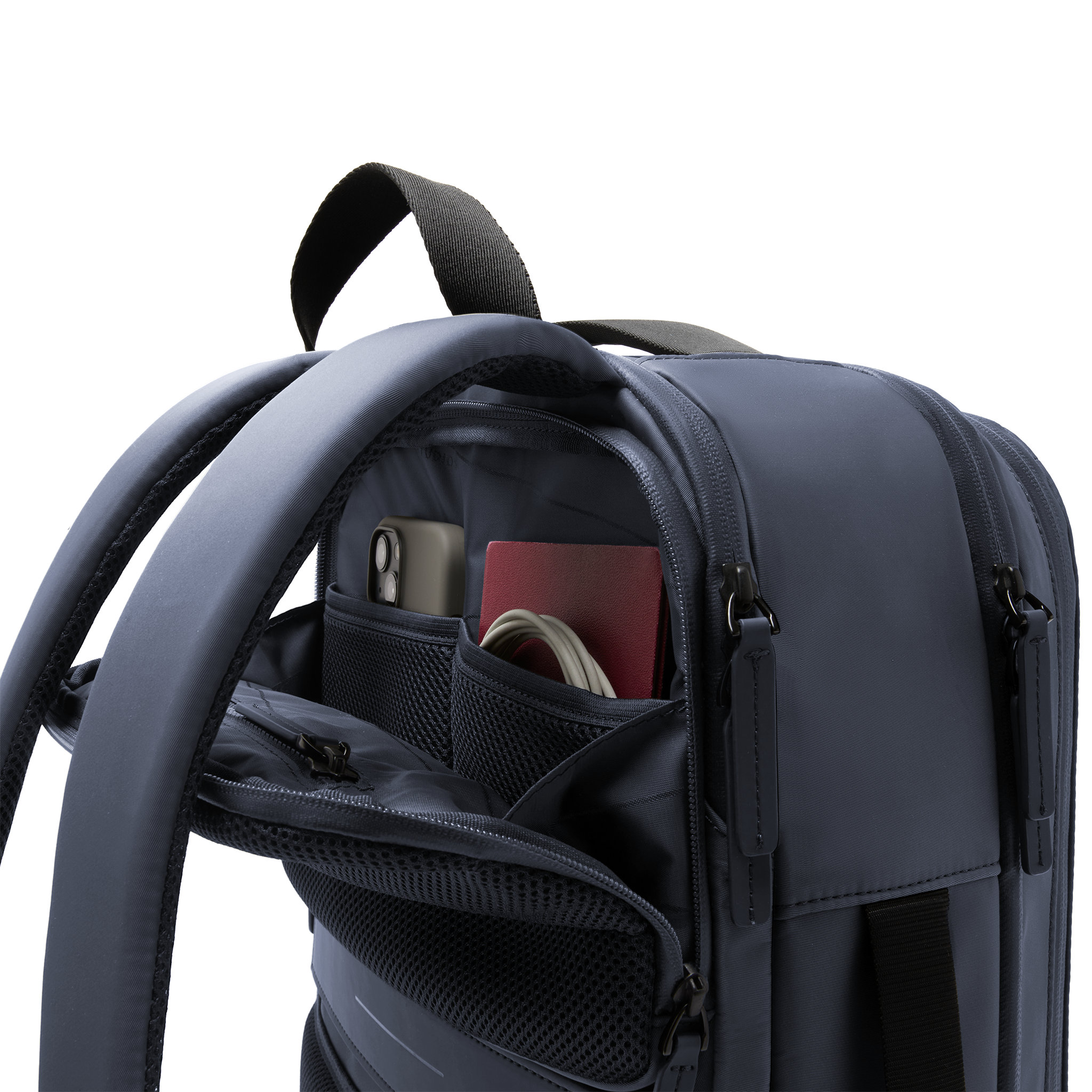 horizn-studios-gion-backpack-travel-reiserucksack-aus-recyceltem-nylon-night-blu image 7