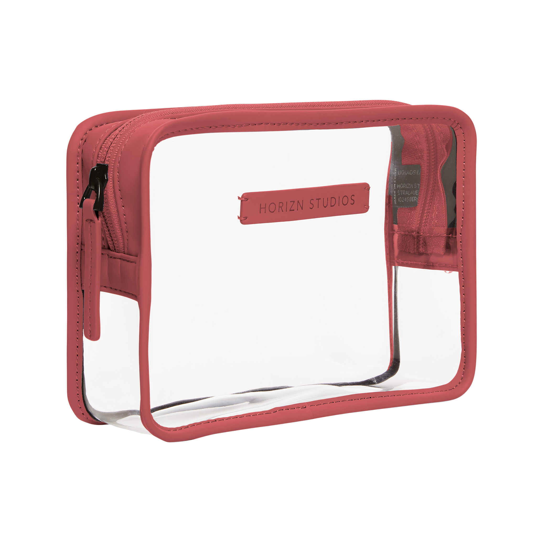 horizn-studios-liquids-bag-true-red-transparenter-tpu-kulturtasche-f-r-flugreise image 2