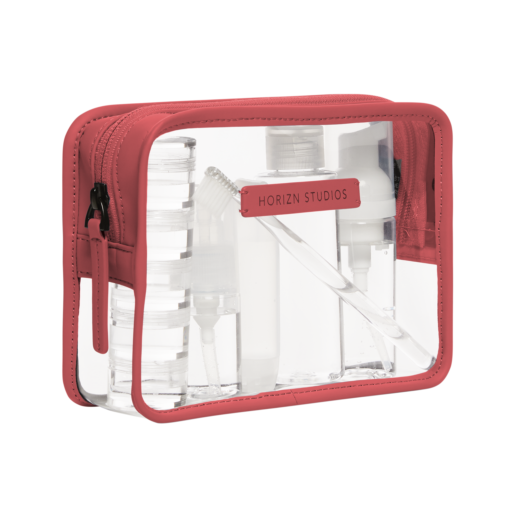 horizn-studios-liquids-bag-true-red-transparenter-tpu-kulturtasche-f-r-flugreise image 4