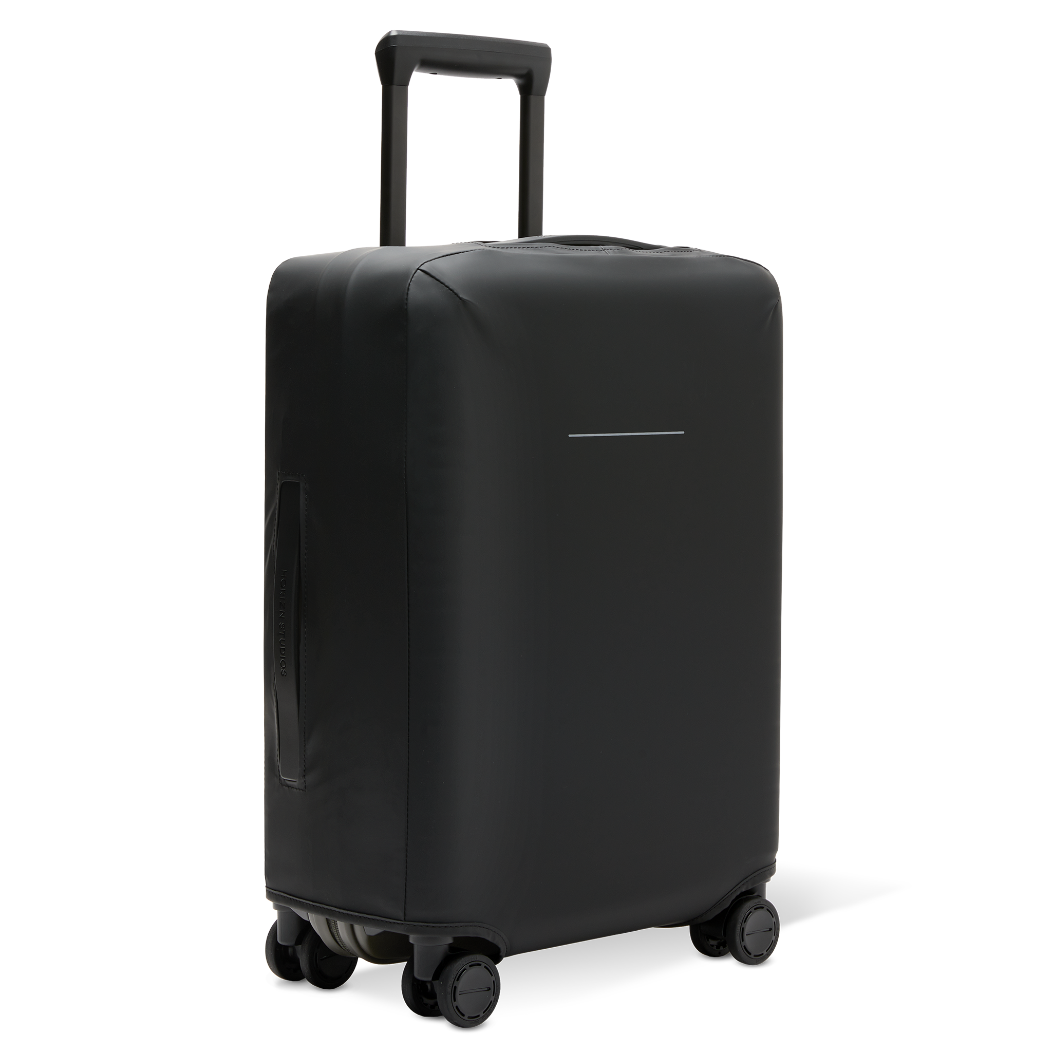 horizn-studios-suitcase-protection-sleeve-s-all-black-pu-kofferschutzh-lle-f-r-c image 2