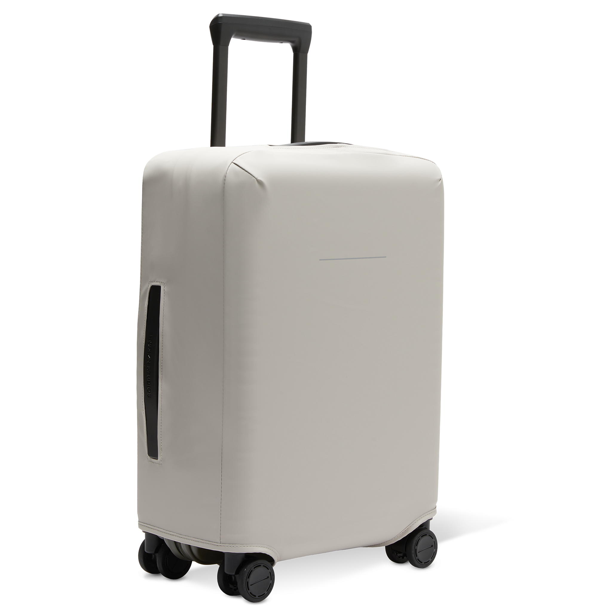 horizn-studios-suitcase-protection-sleeve-s-kofferschutzh-lle-aus-pu-sand-grey-g image 2