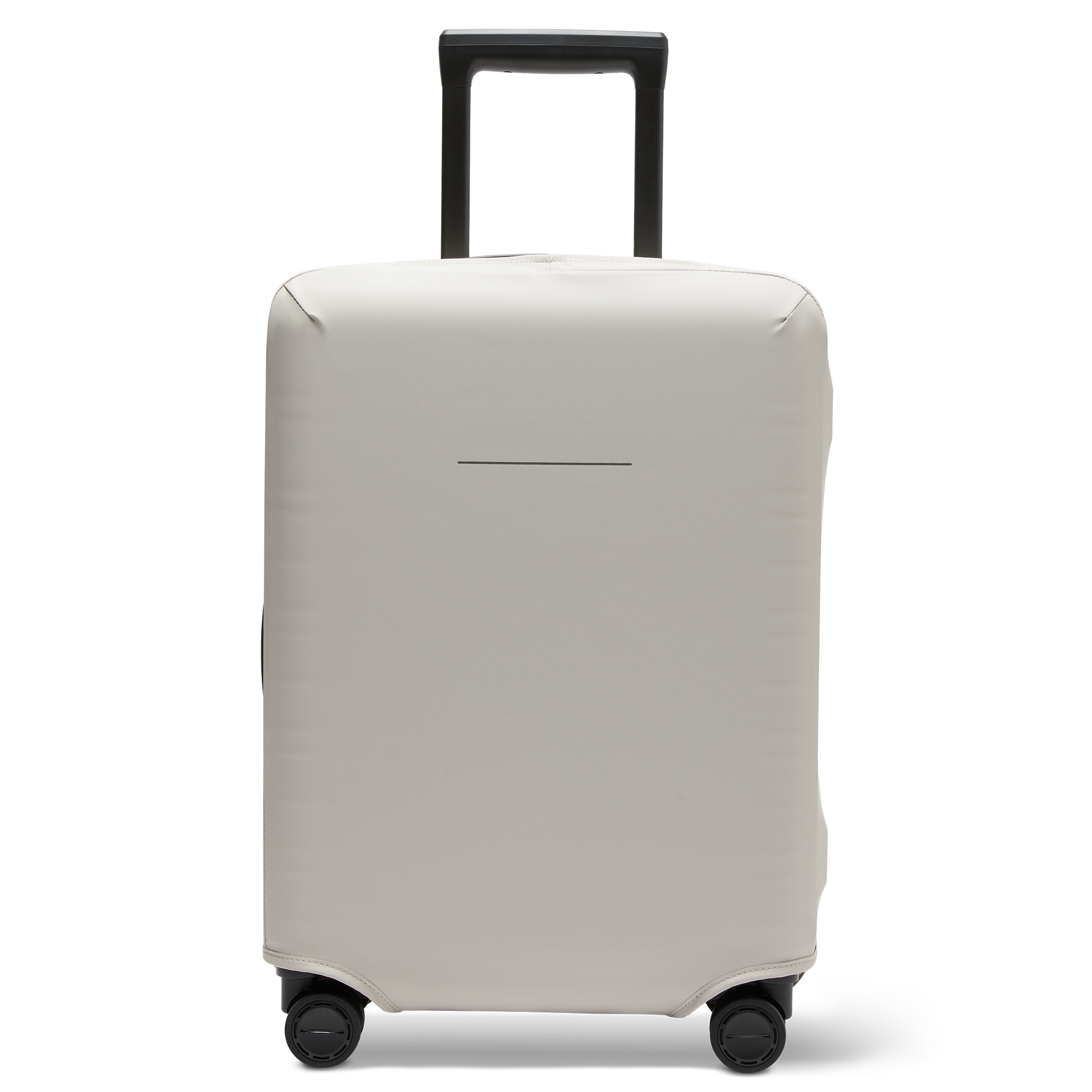 horizn-studios-suitcase-protection-sleeve-s-kofferschutzh-lle-aus-pu-sand-grey-g image 1