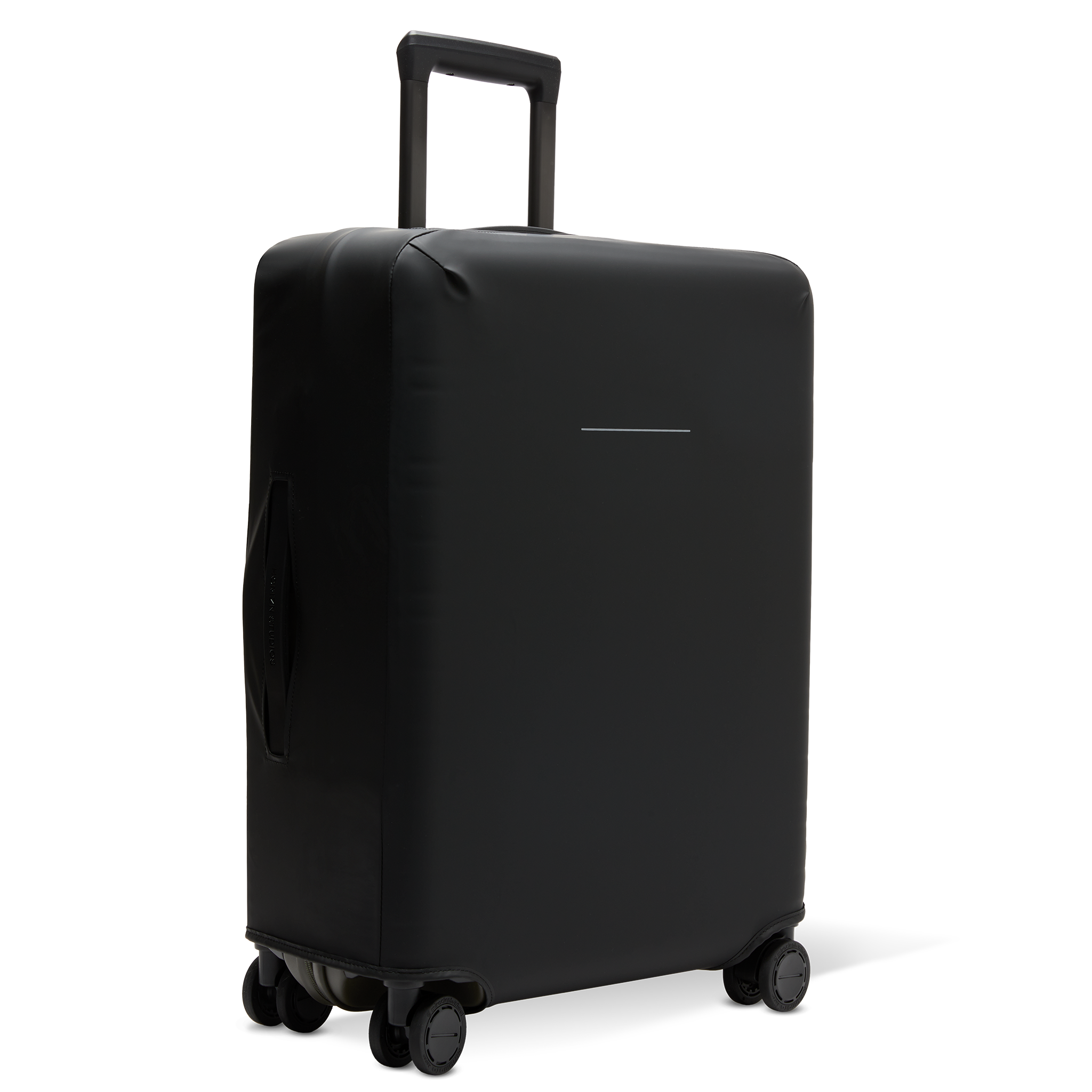 horizn-studios-suitcase-protection-sleeve-m-schwarze-koffer-schutzh-lle-aus-pu-f image 2