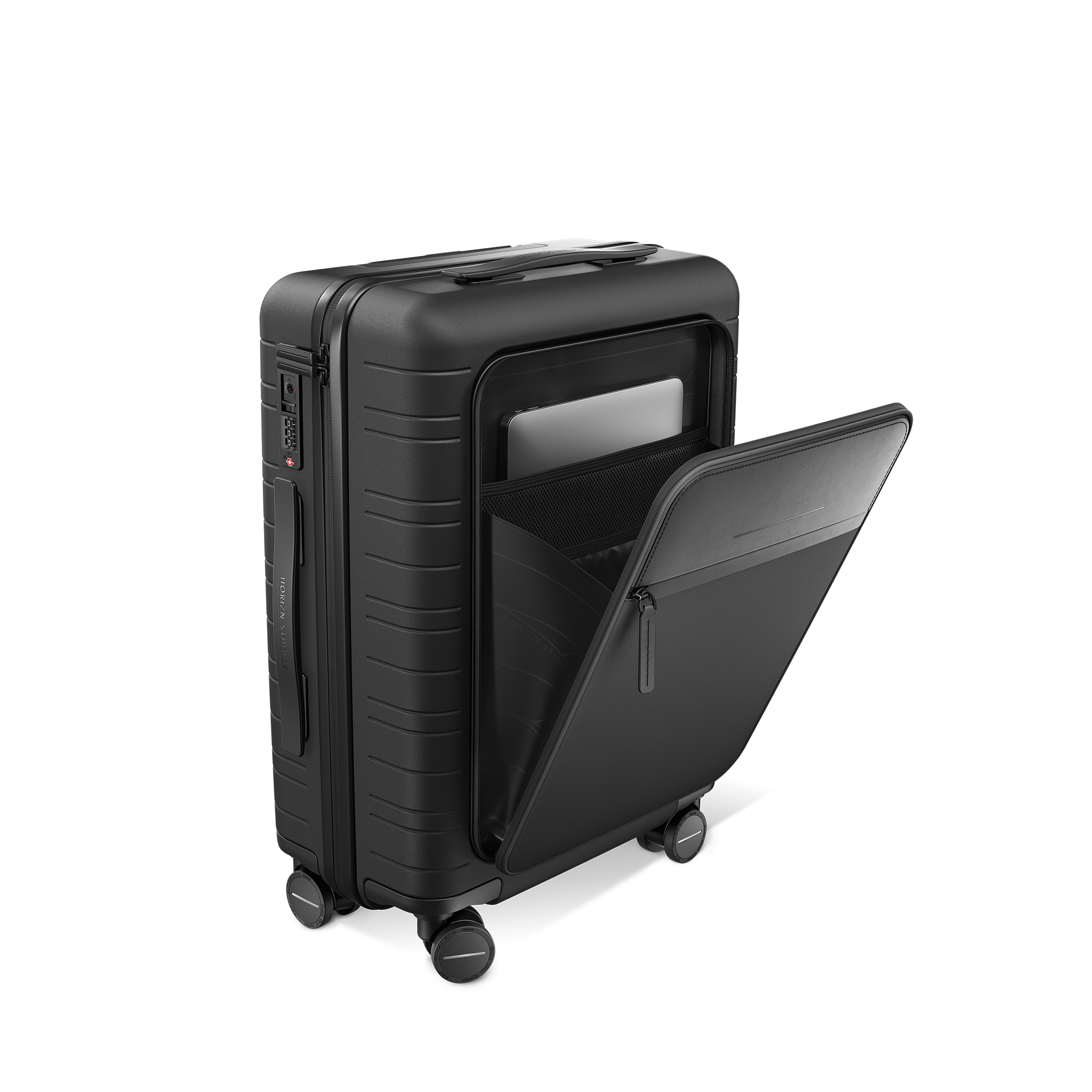 horizn-studios-m5-essential-handgep-ck-trolley-all-black-premium-multi-shell-kab image 5