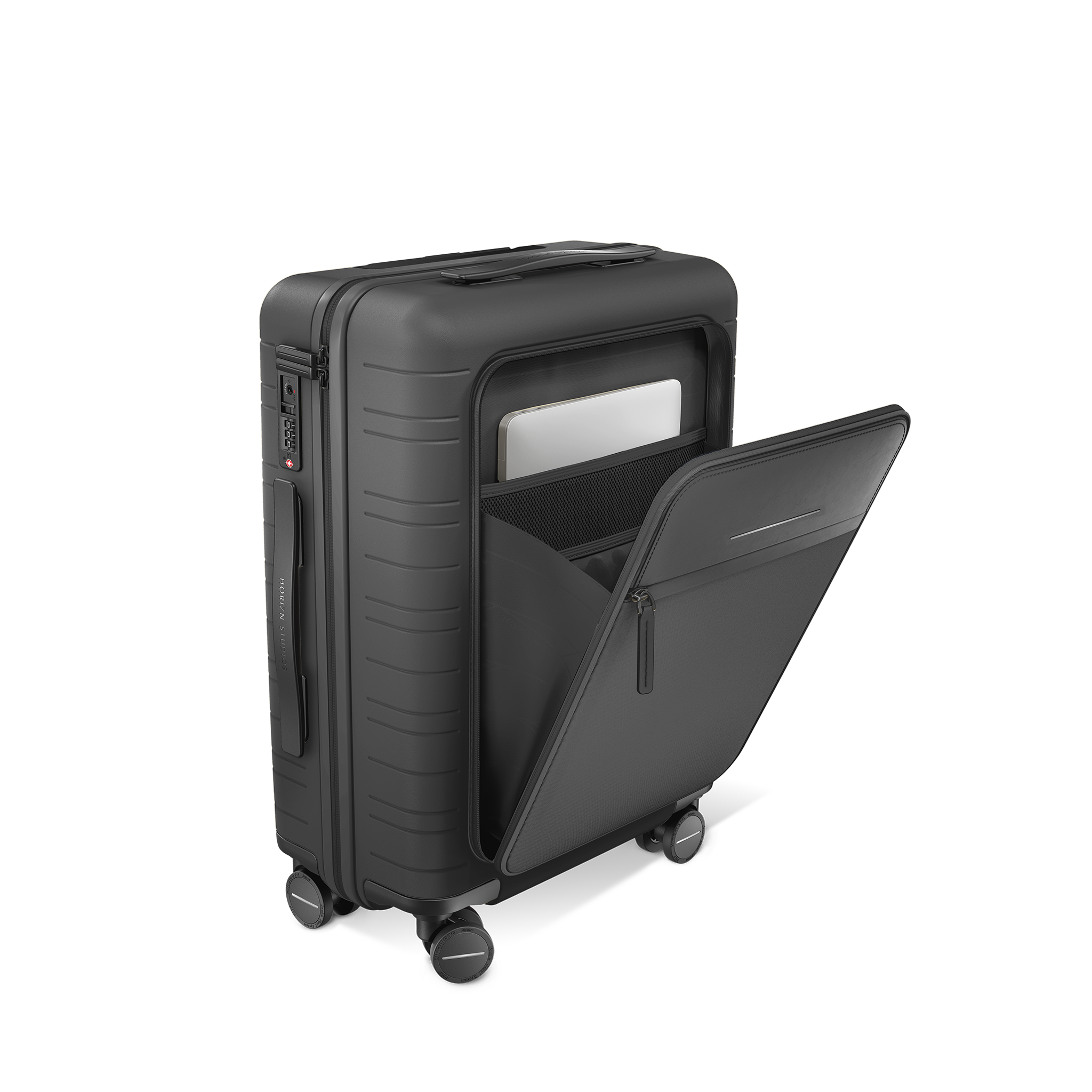 horizn-studios-m5-essential-kabinentrolley-mit-frontfach-graphite-vegan-multi-sh image 5