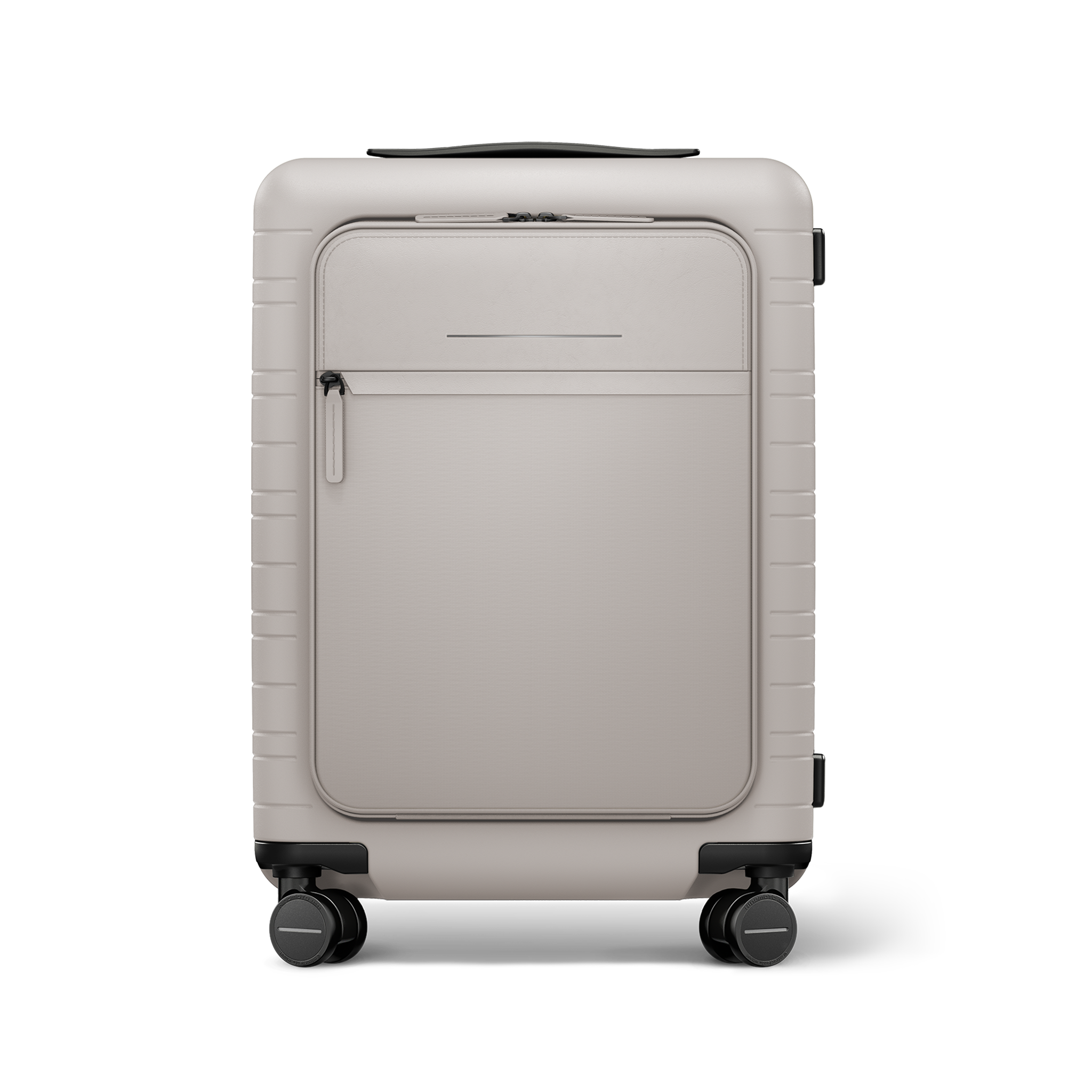 horizn-studios-m5-essential-handgep-ck-koffer-sand-grey-55-cm-mit-frontfach image 1