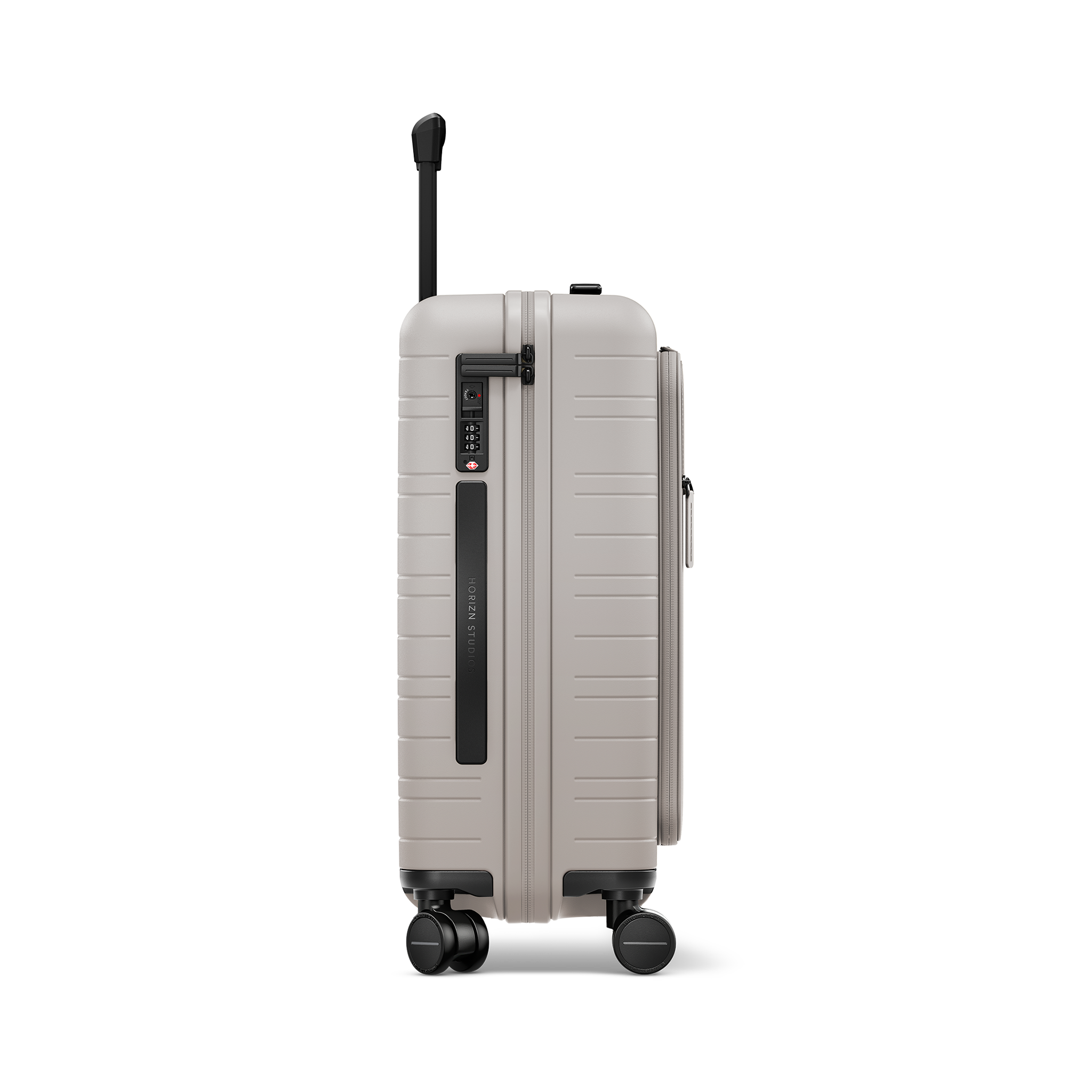 horizn-studios-m5-essential-handgep-ck-koffer-sand-grey-55-cm-mit-frontfach image 3