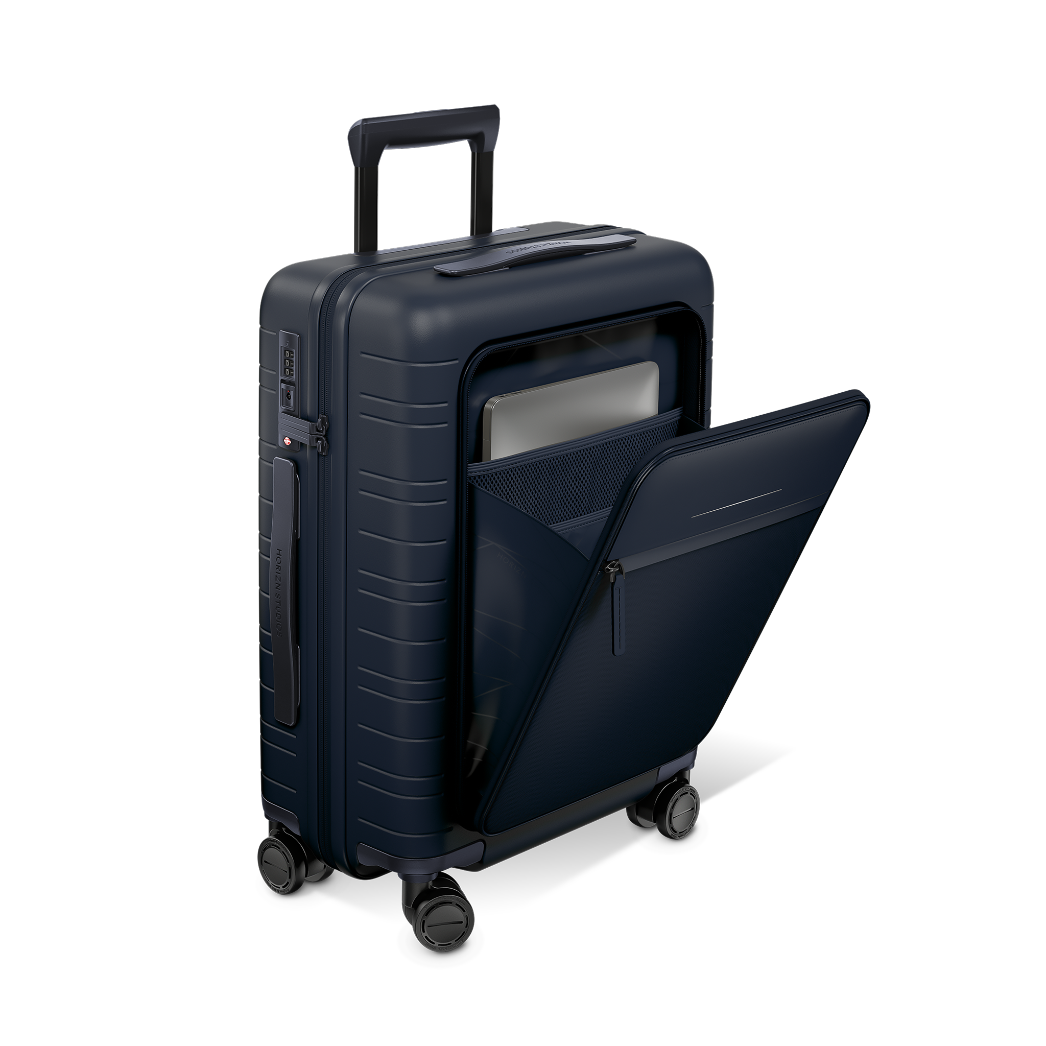 horizn-studios-m5-pro-kabinentrolley-night-blue-premium-multi-shell-55-cm-handge image 6