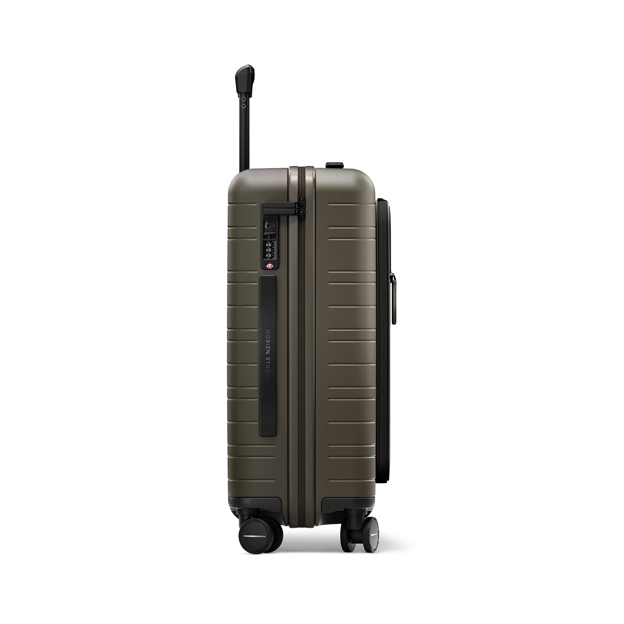 horizn-studios-m5-essential-dark-olive-kabinentrolley-mit-fronttasche-55-cm-mult image 3