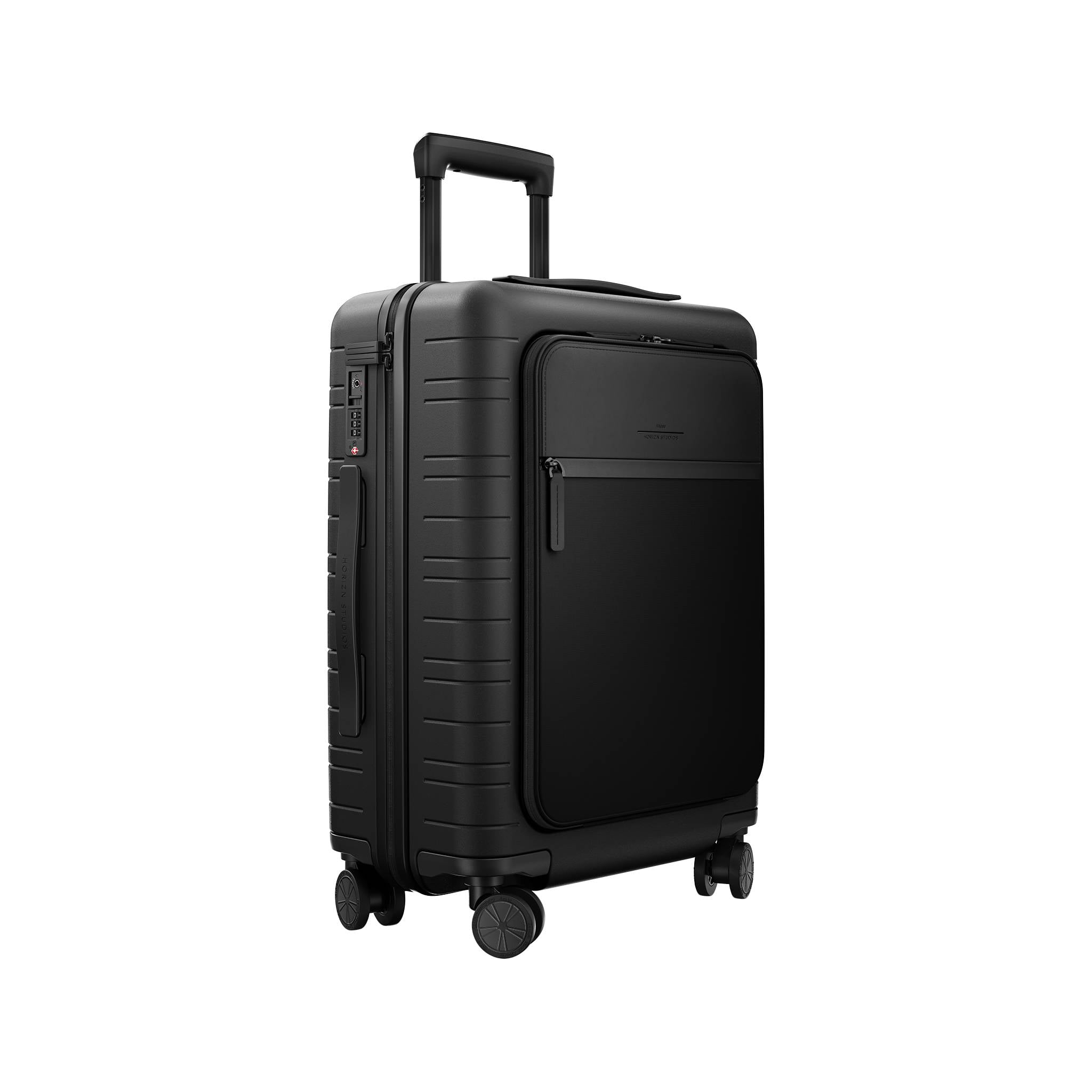 horizn-studios-m5-bmw-edition-multi-shell-kabinentrolley-all-black-55-cm-mit-fro image 2