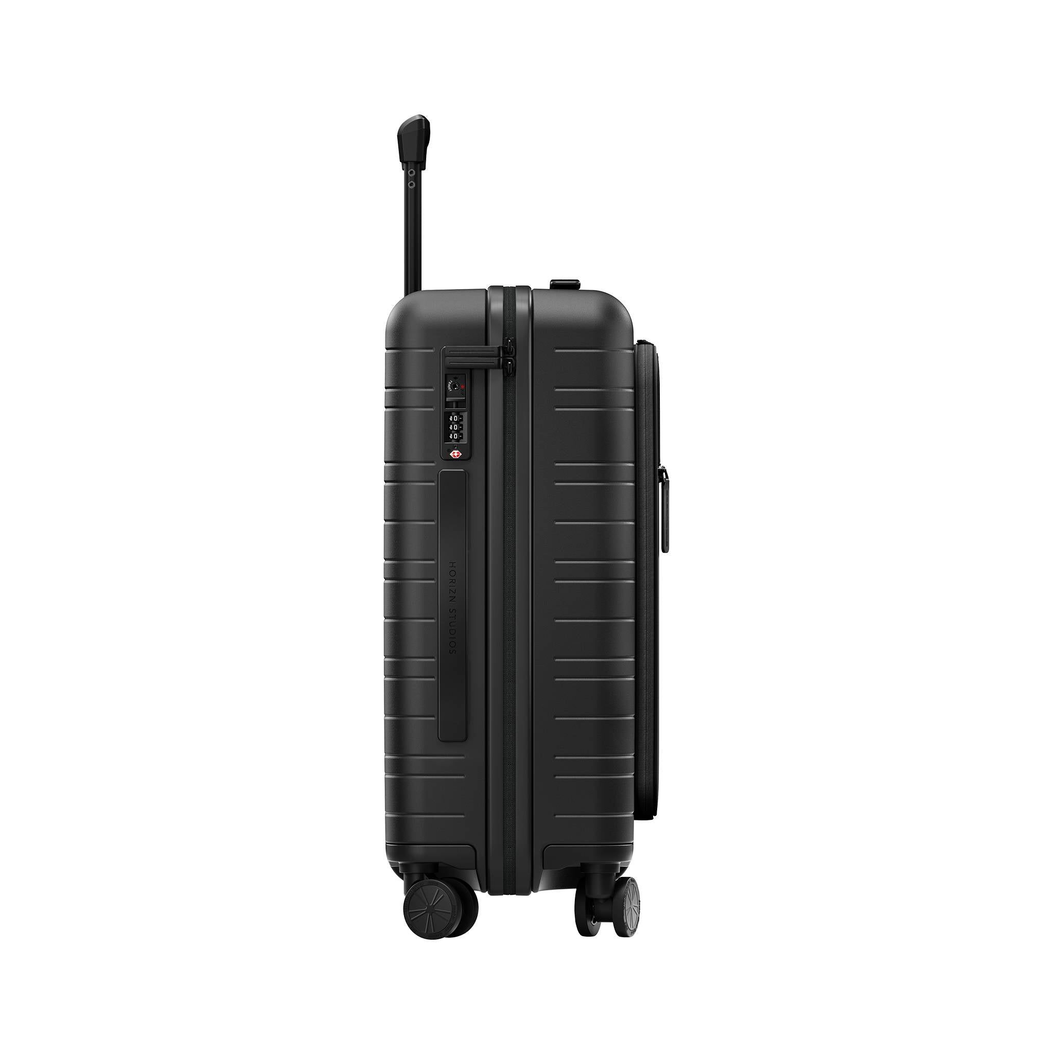 horizn-studios-m5-bmw-edition-multi-shell-kabinentrolley-all-black-55-cm-mit-fro image 3