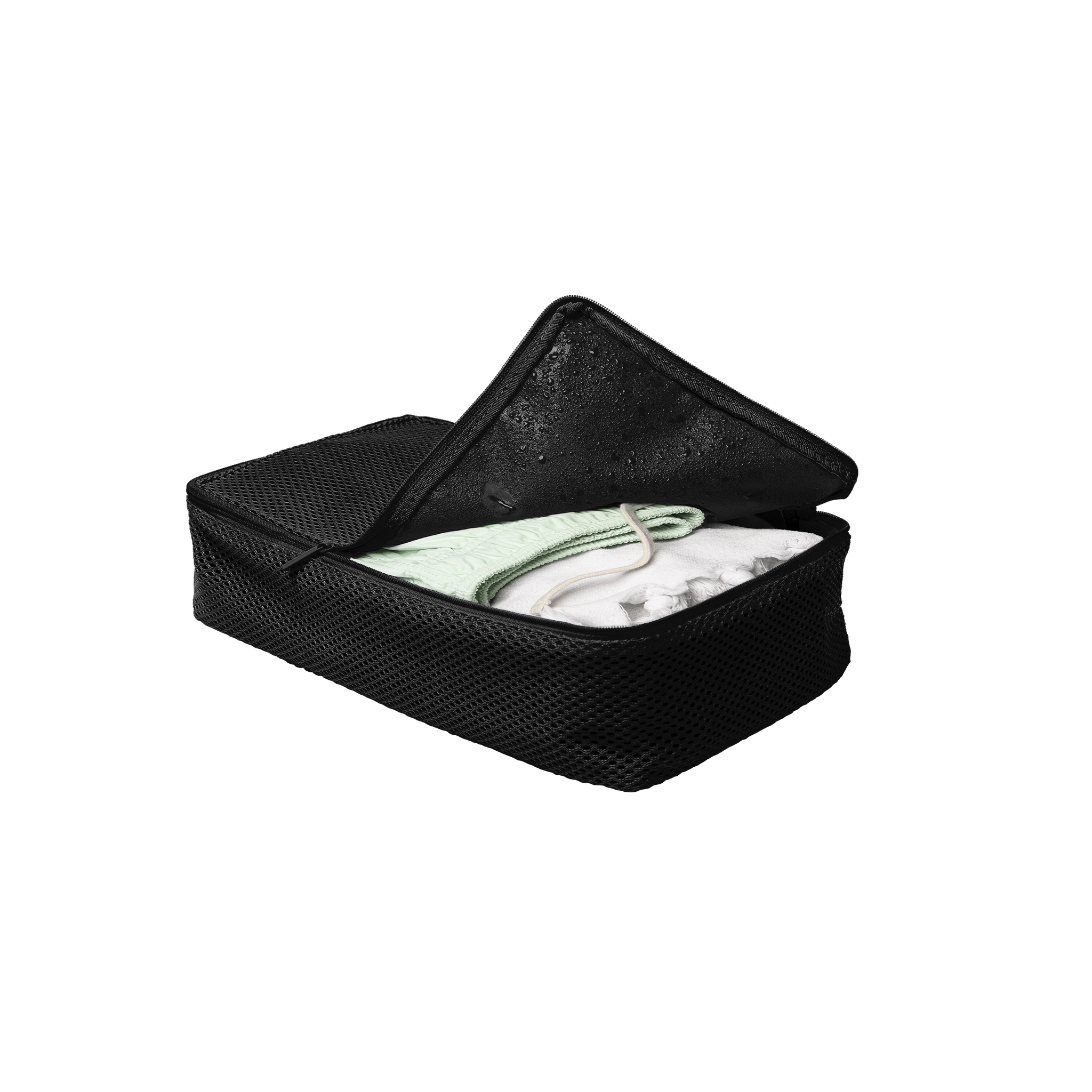 horizn-studios-packing-cubes-packw-rfel-set-all-black-nylon-mesh-polyester-futte image 2