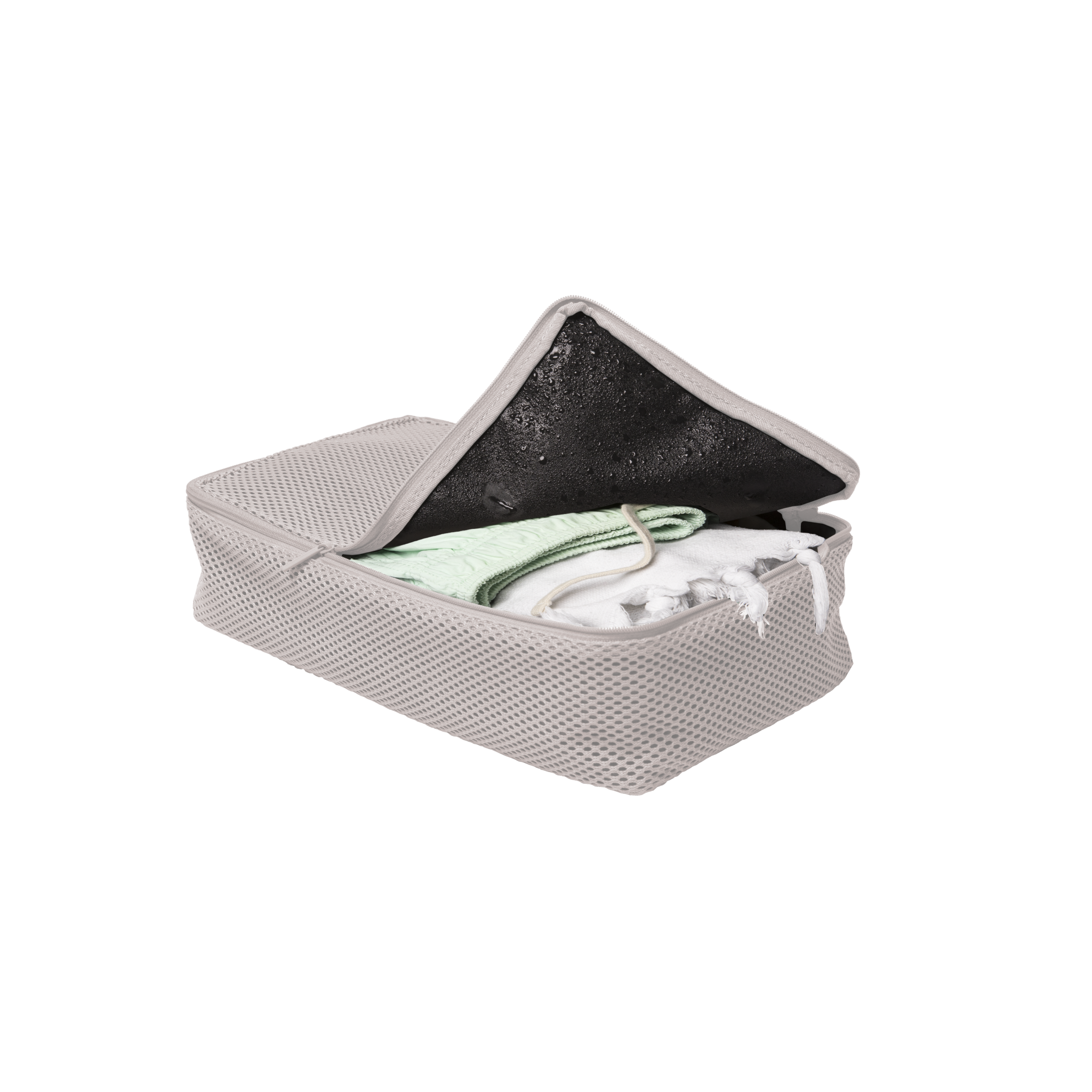 horizn-studios-packing-cubes-sand-grey-packw-rfel-set-aus-nylon-mesh image 3