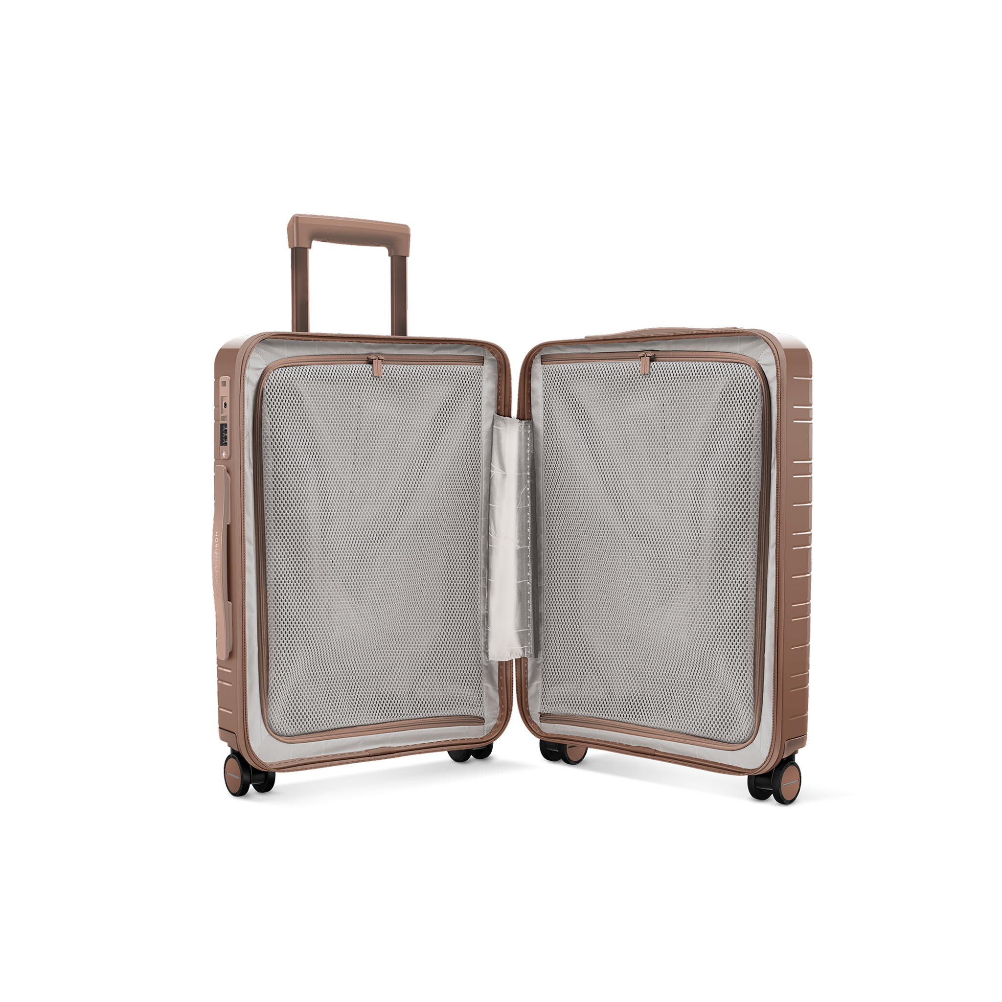 horizn-studios-h5-re-cabin-55-cm-glossy-mocha-premium-hard-shell-handgep-ck-trol image 5