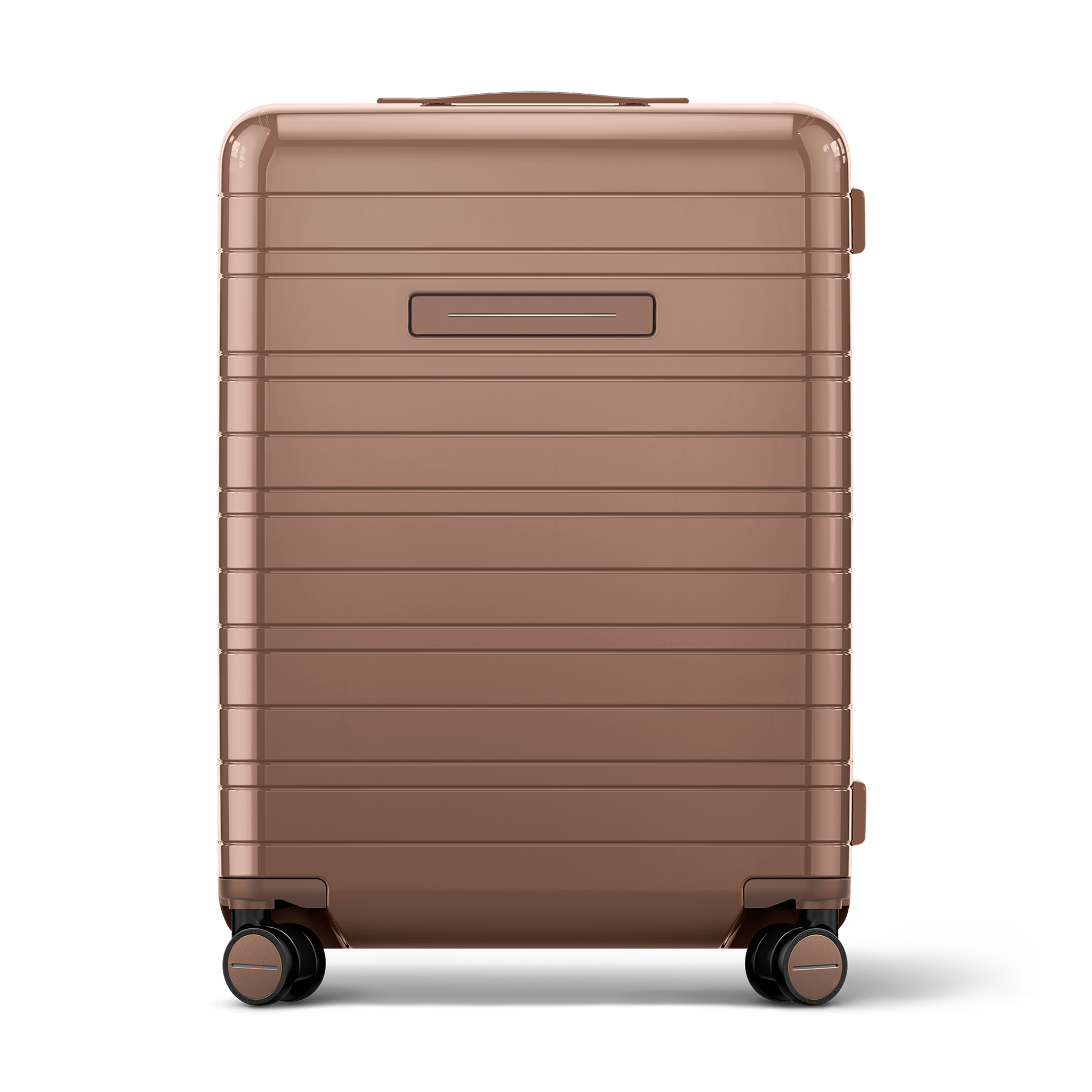 horizn-studios-h6-re-check-in-koffer-m-64-cm-glossy-mocha-recycelte-hartschale-a image 1