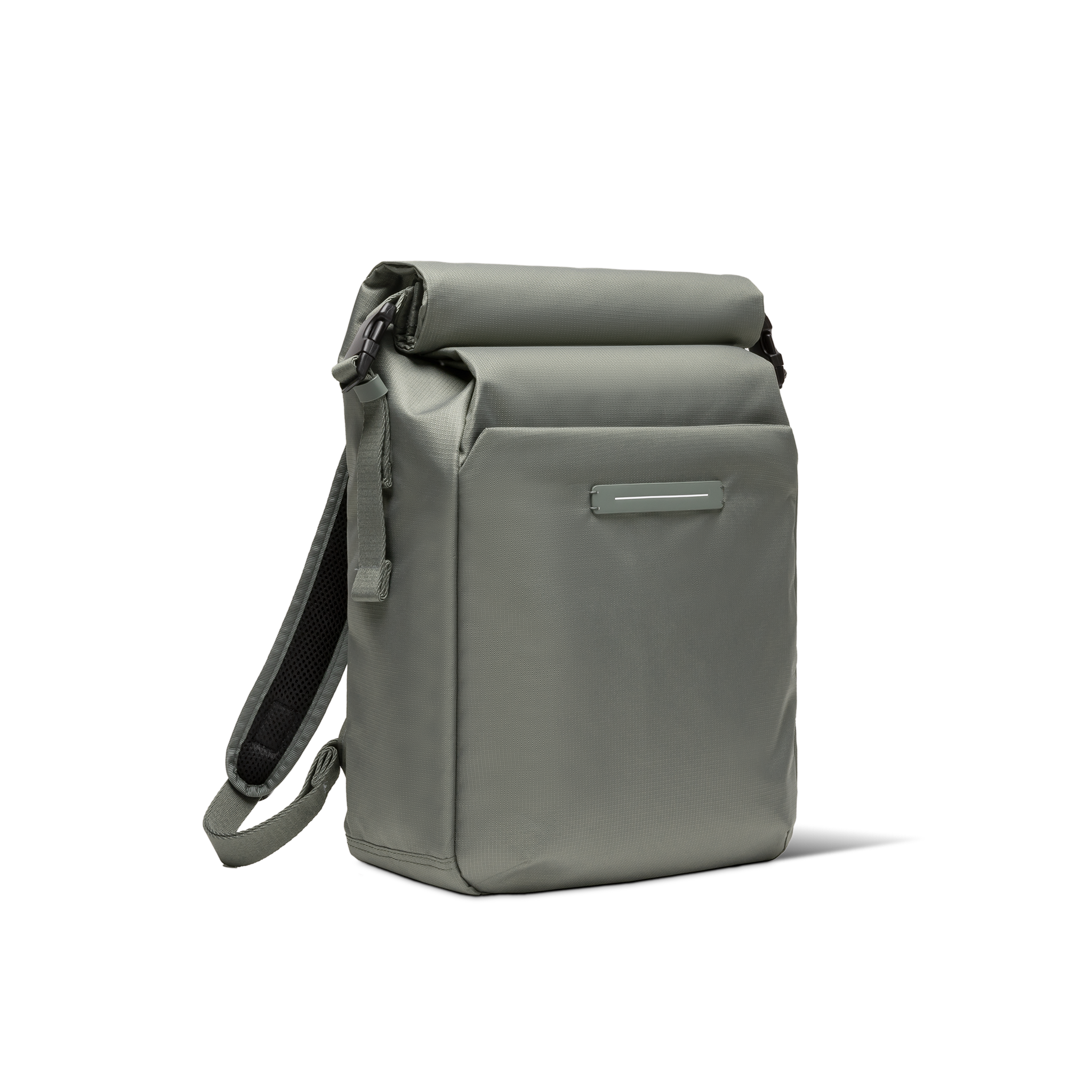 horizn-studios-shibuya-rolltop-rucksack-agave-green-rpet-ripstop image 2