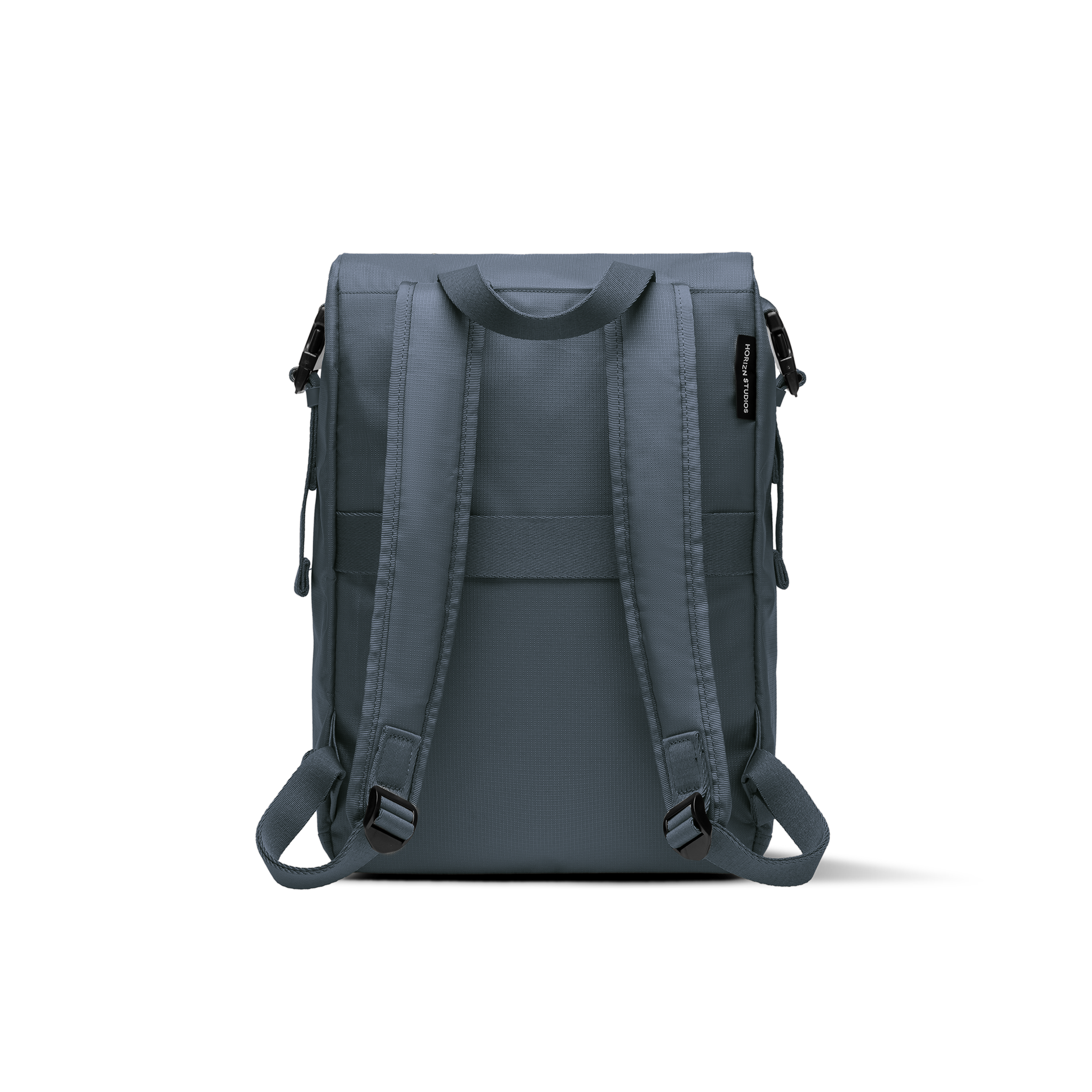 horizn-studios-shibuya-rolltop-rucksack-night-blue-rpet-ripstop image 3