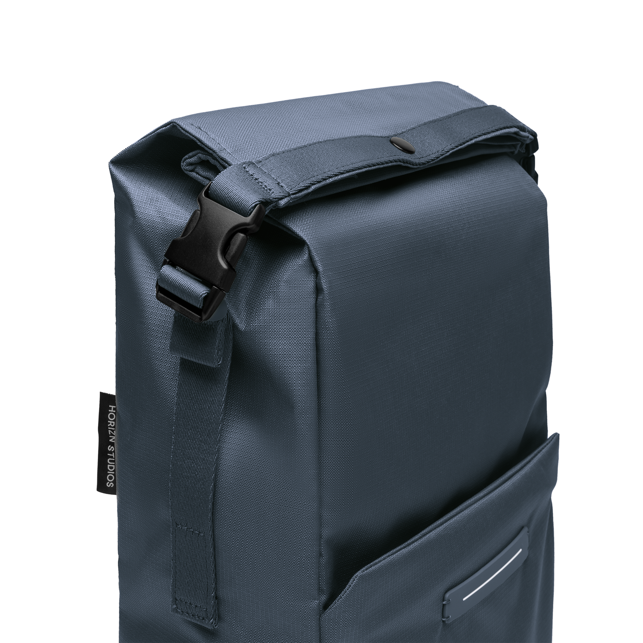 horizn-studios-shibuya-rolltop-rucksack-night-blue-rpet-ripstop image 6