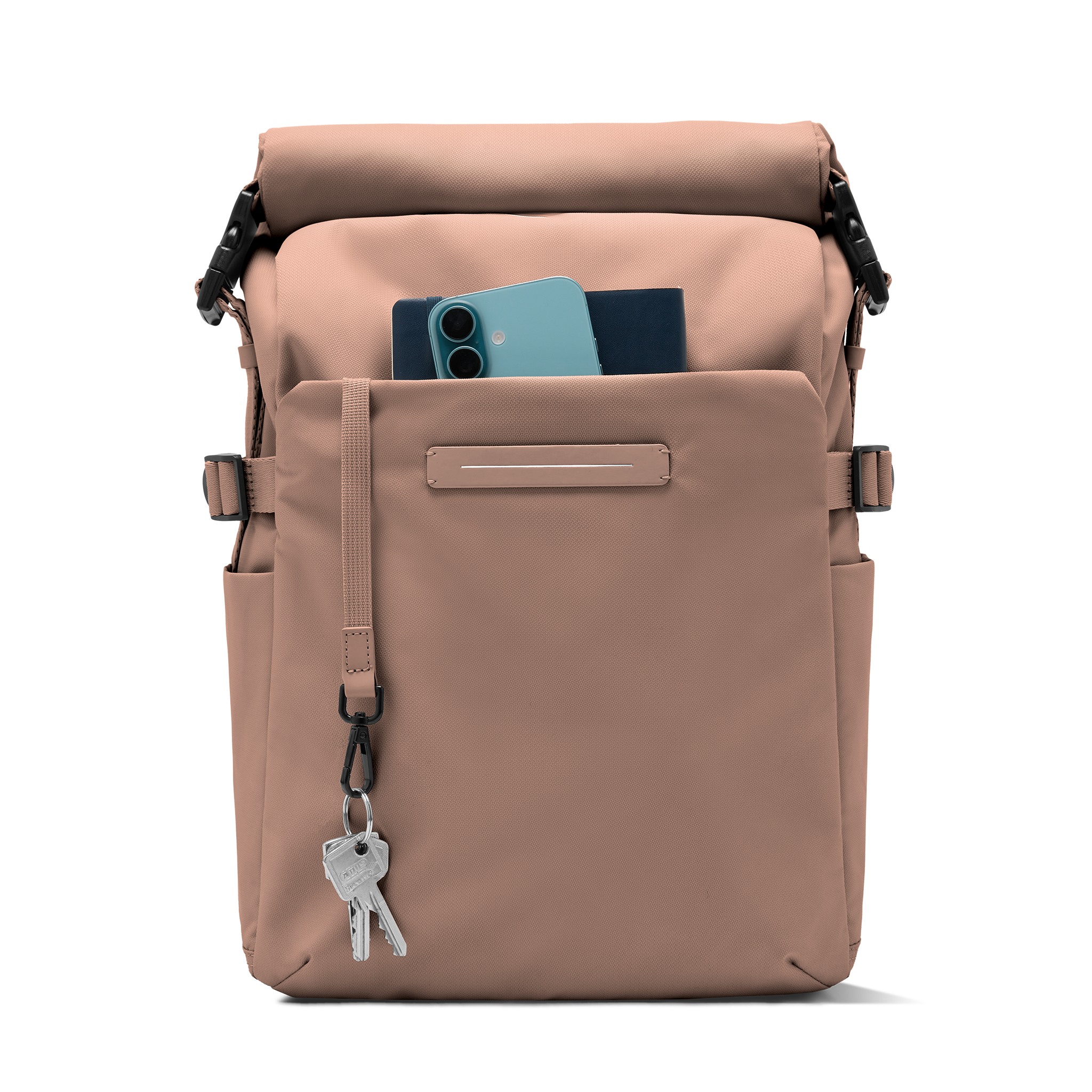 horizn-studios-shibuya-rolltop-backpack-mocha-recycled-nylon-pendlerrucksack image 7