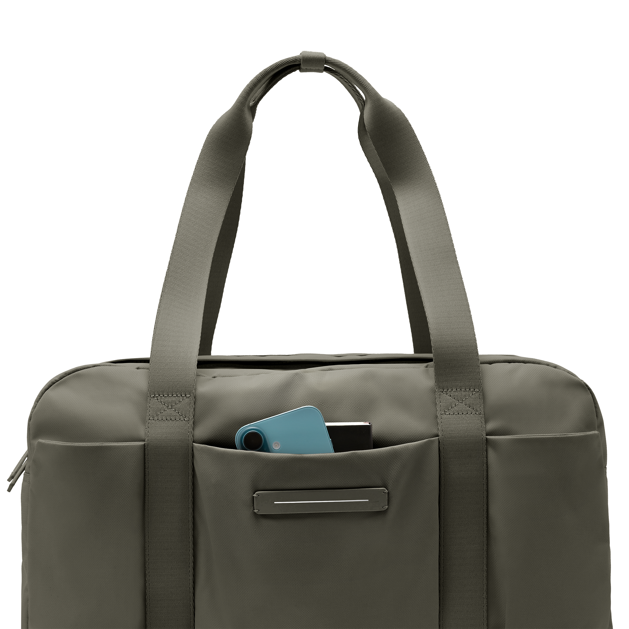 horizn-studios-shibuya-weekender-m-dark-olive-recycled-nylon-reisetasche-gr-e-m image 6