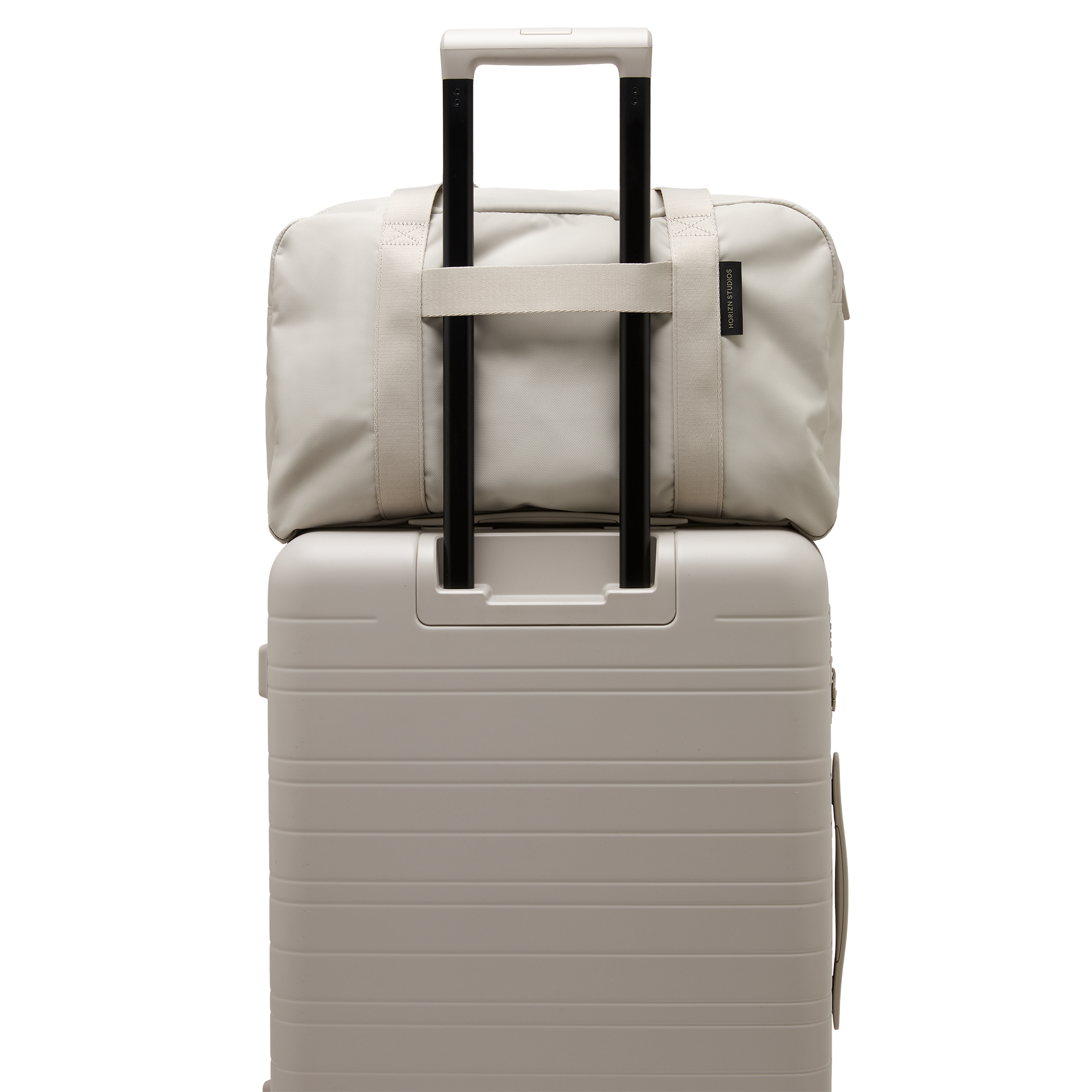 horizn-studios-shibuya-weekender-m-sand-grey-reisetasche-aus-recyceltem-nylon image 8