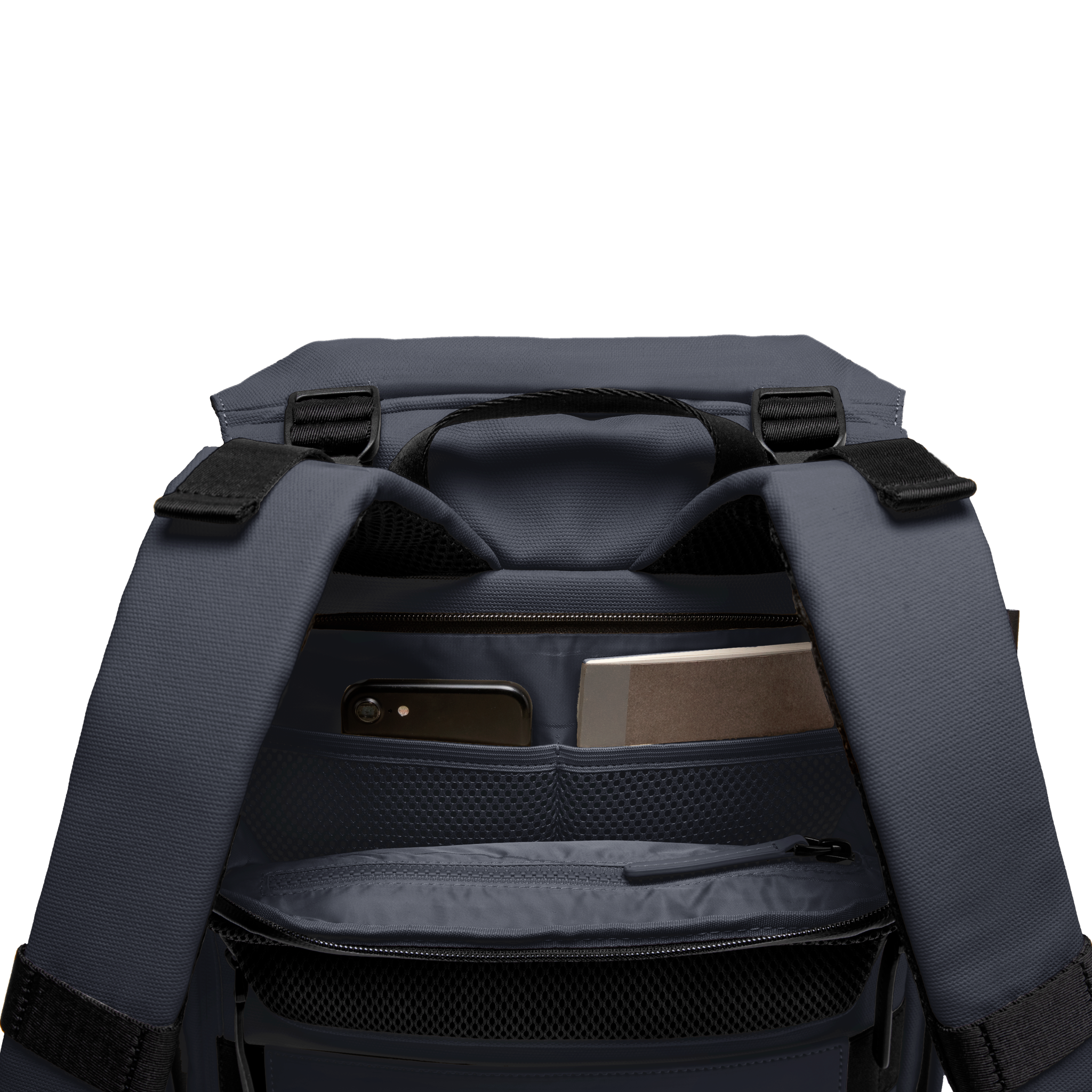 horizn-studios-sofo-backpack-city-in-night-blue-recycelte-wasserabweisende-wachs image 4