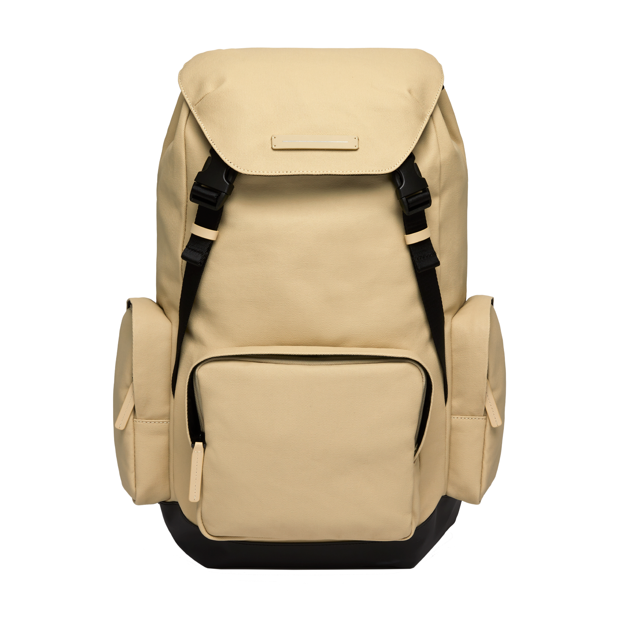 horizn-studios-sofo-backpack-commute-in-sand-rucksack-aus-recyceltem-gewachstem- image 4