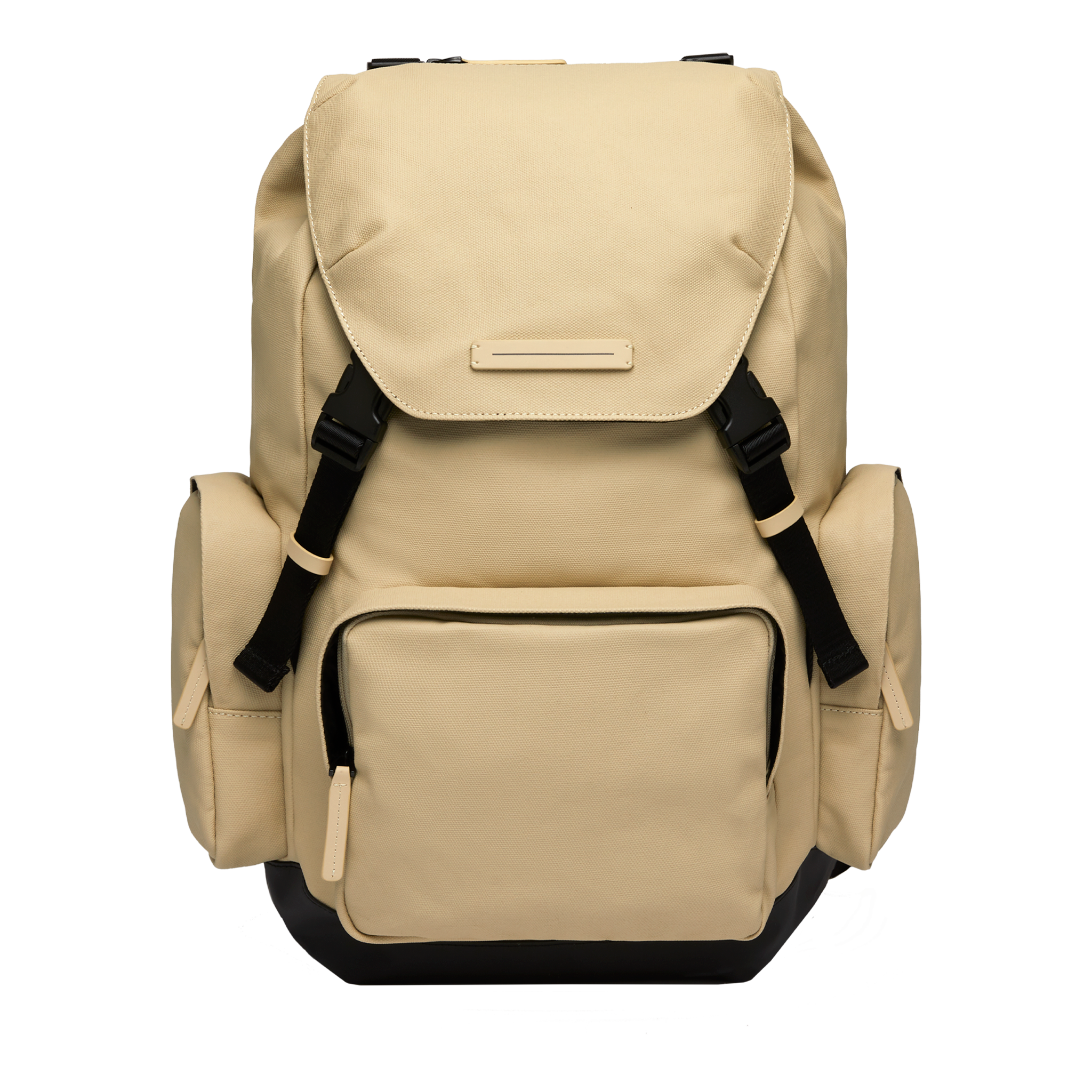horizn-studios-sofo-backpack-commute-in-sand-rucksack-aus-recyceltem-gewachstem- image 1