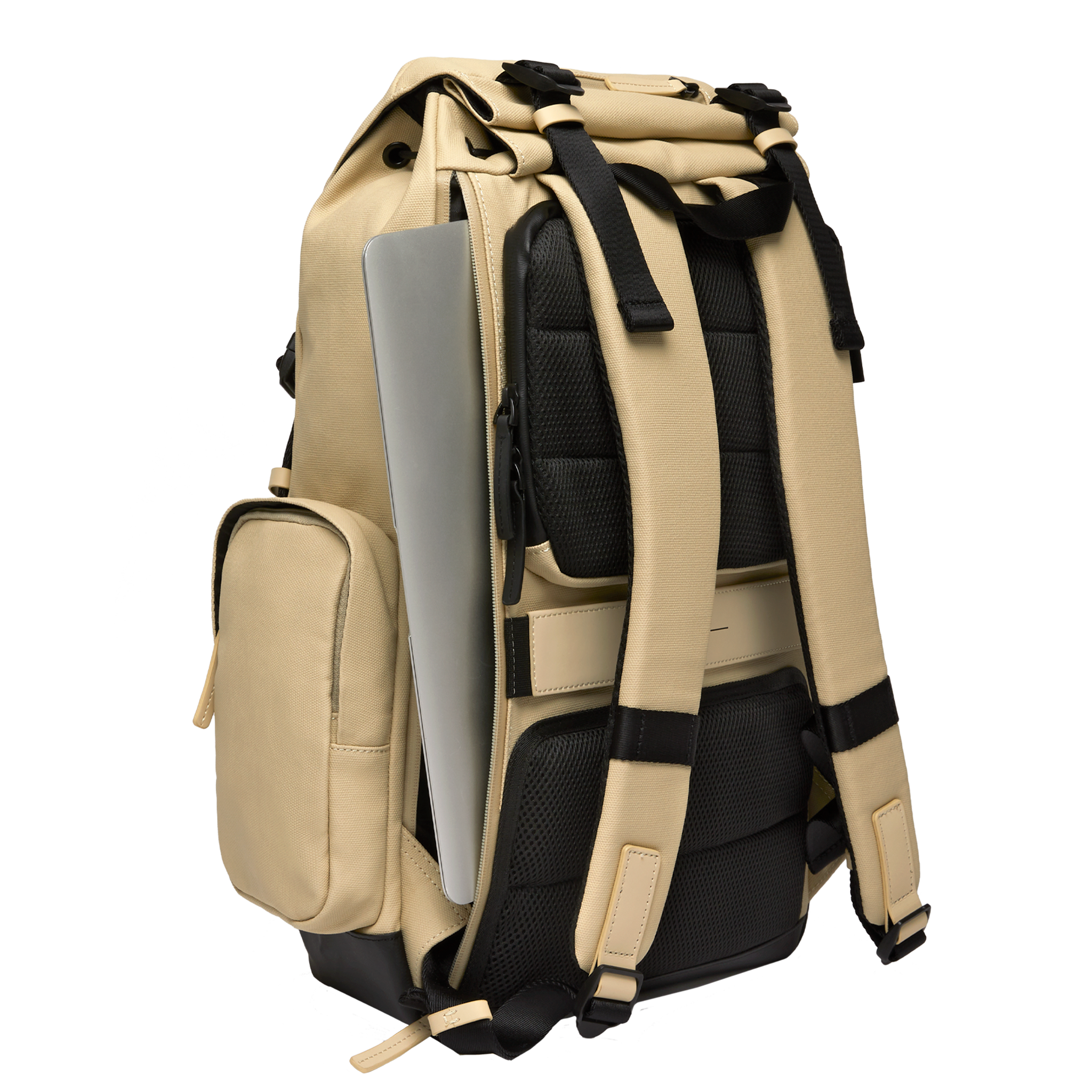 horizn-studios-sofo-backpack-commute-in-sand-rucksack-aus-recyceltem-gewachstem- image 6