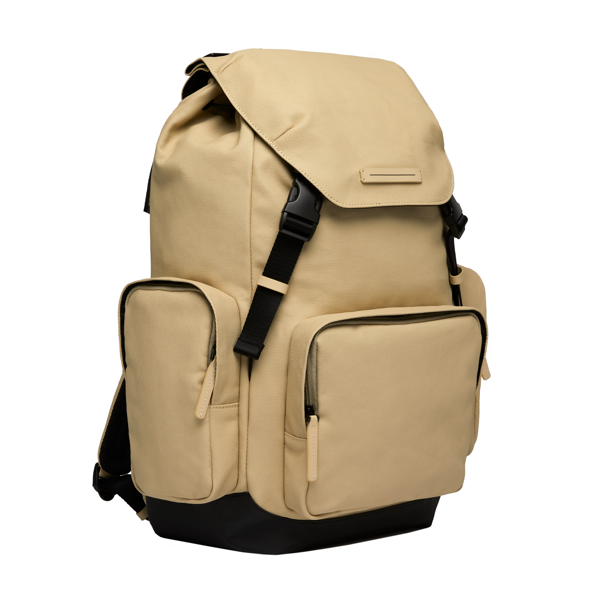 horizn-studios-sofo-backpack-commute-in-sand-rucksack-aus-recyceltem-gewachstem- image 2