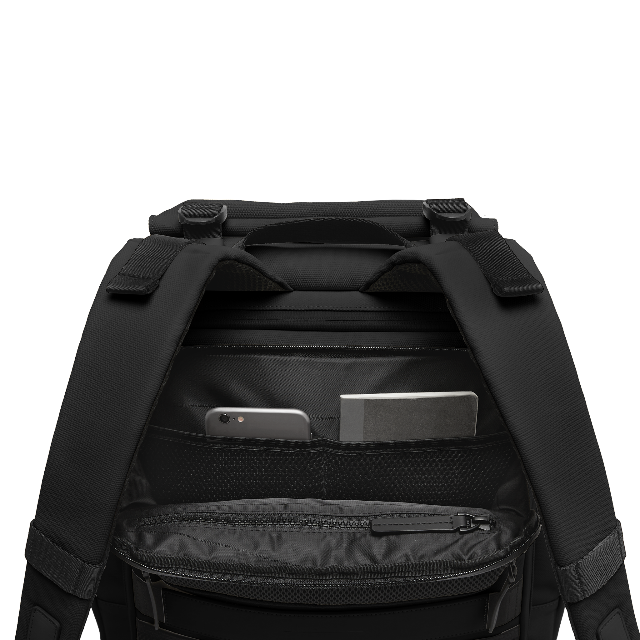 horizn-studios-sofo-backpack-travel-black-gewachstes-canvas-reise-rucksack image 4