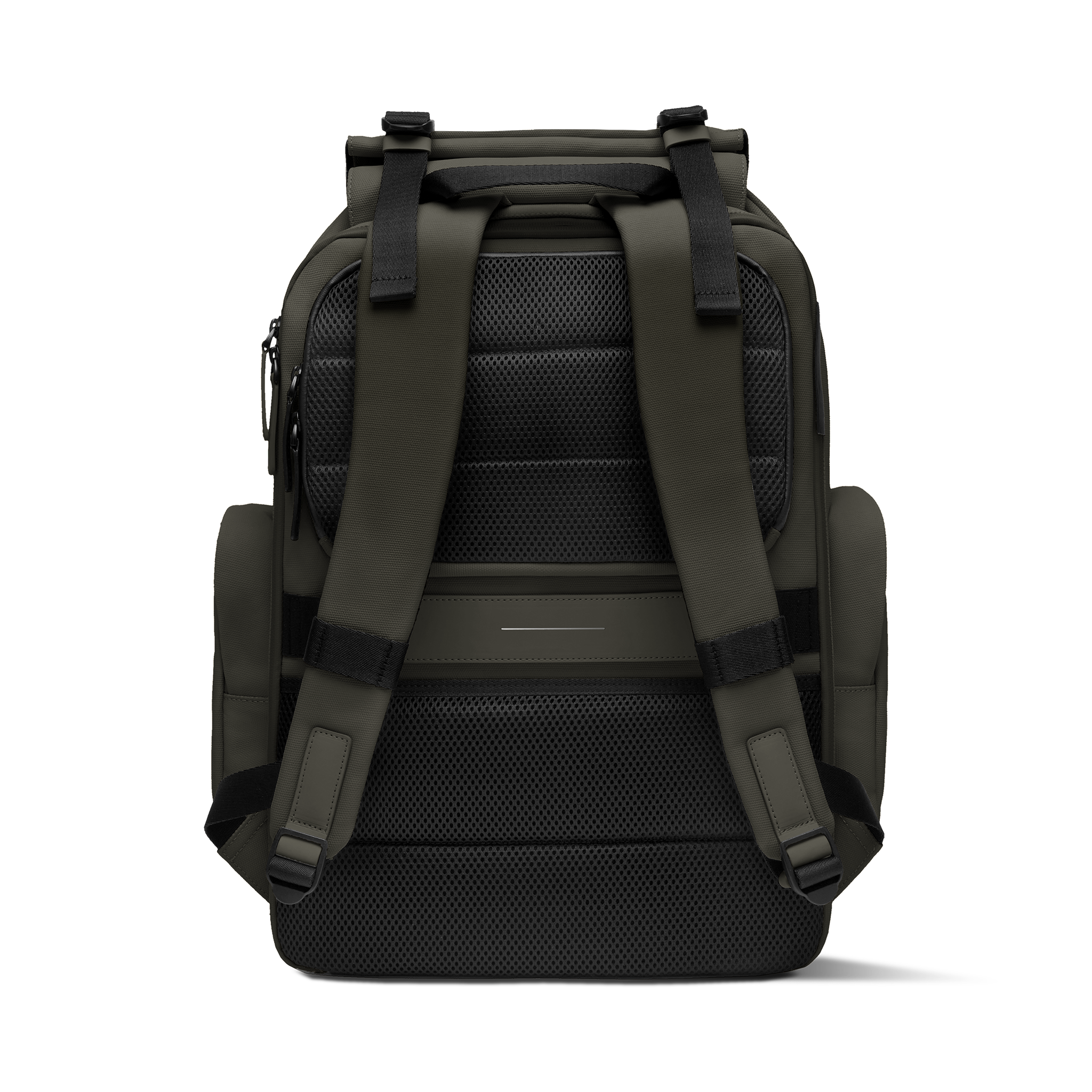 horizn-studios-sofo-backpack-travel-dark-olive-gewachstes-canvas-reise-rucksack image 3