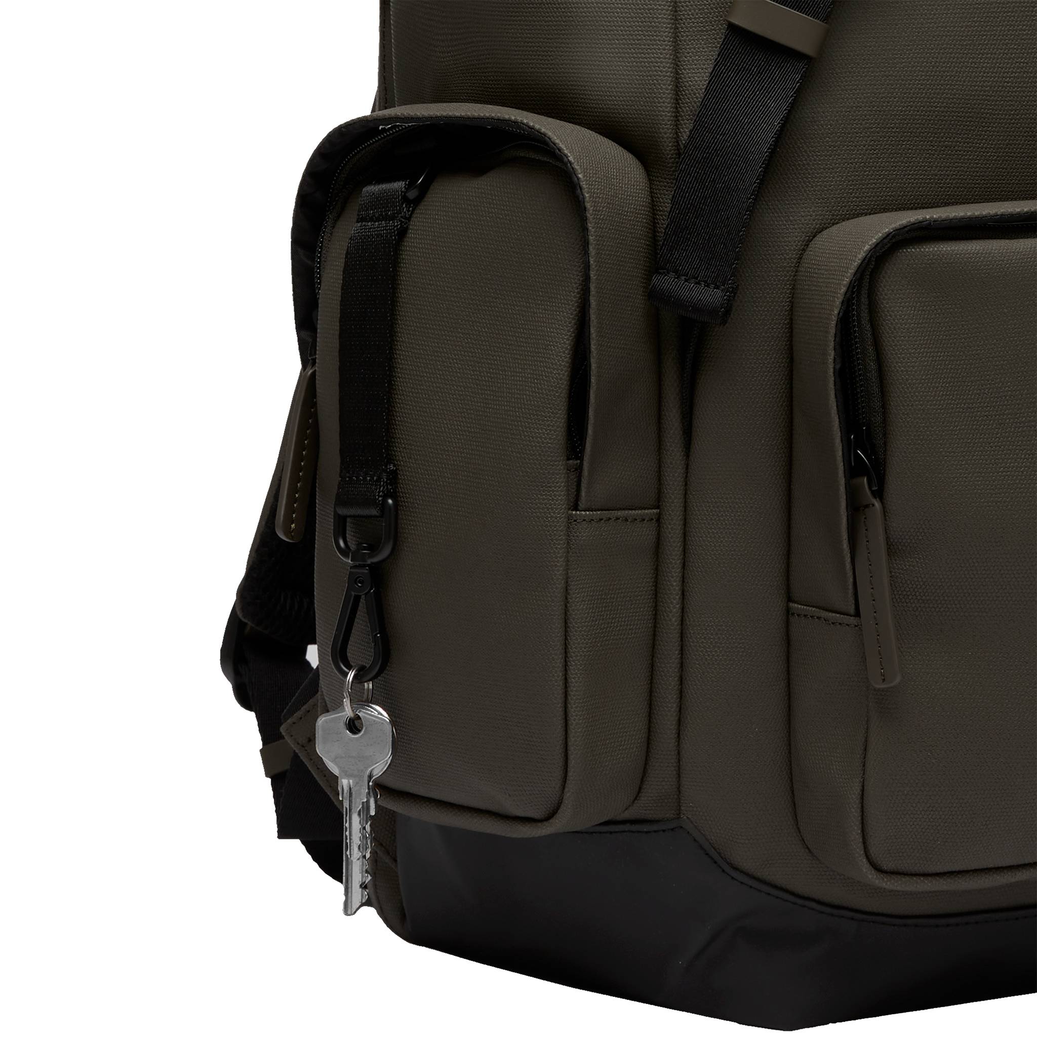 horizn-studios-sofo-backpack-travel-dark-olive-gewachstes-canvas-reise-rucksack image 6
