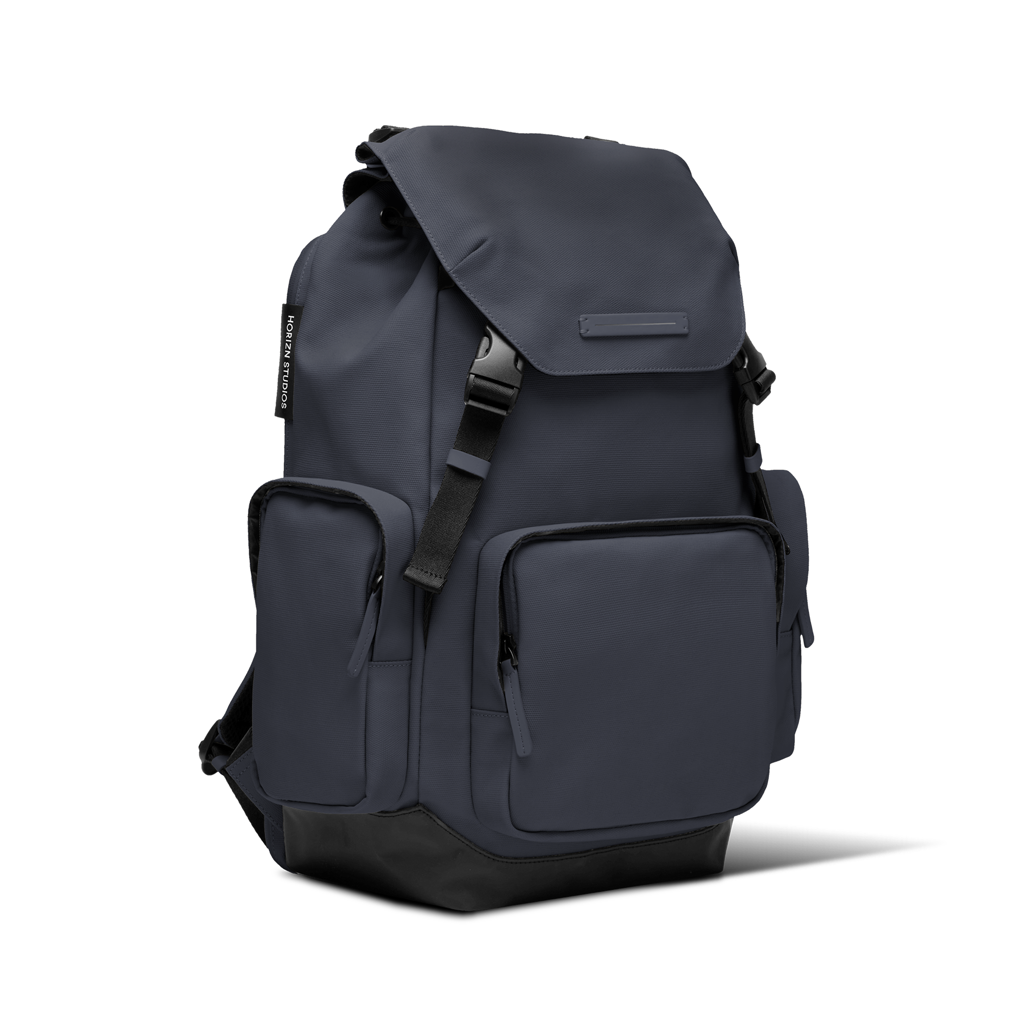 horizn-studios-sofo-backpack-travel-rucksack-night-blue-gewachster-recycelter-ba image 2