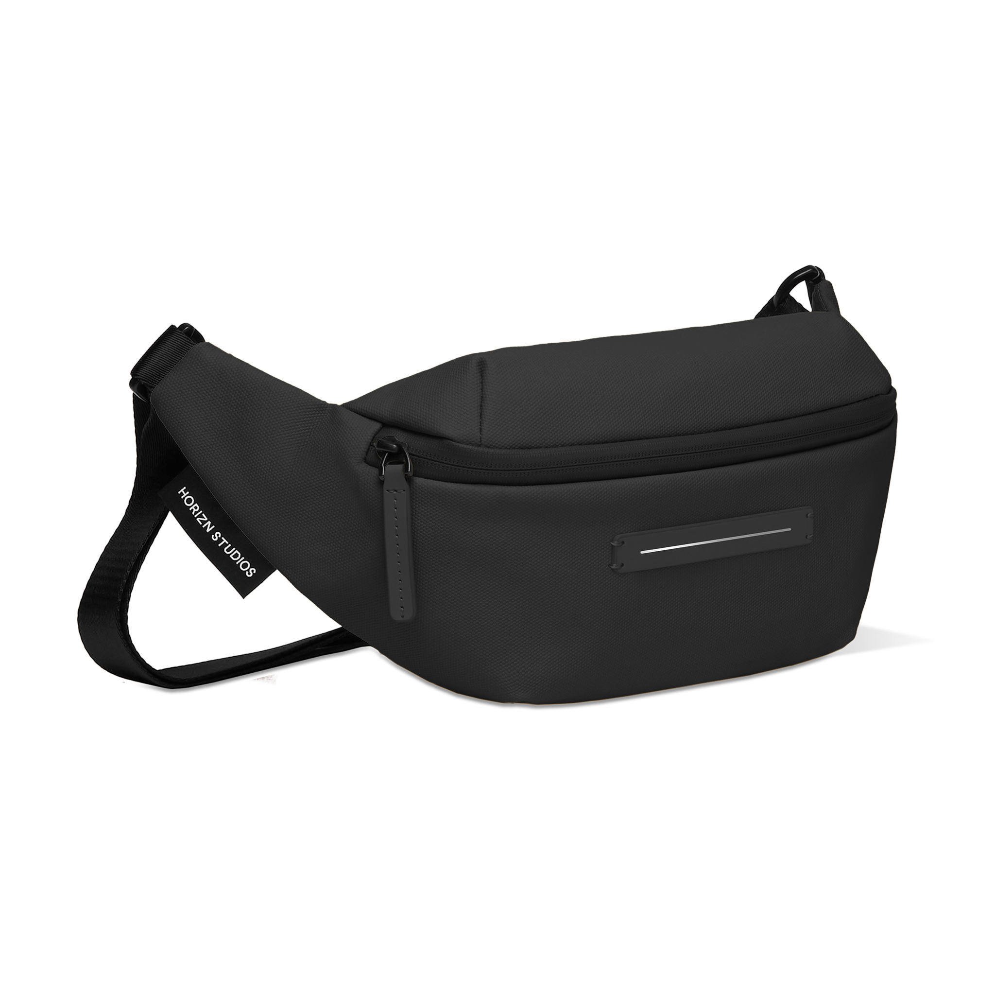horizn-studios-sofo-cross-body-bag-in-all-black-umh-ngetasche-aus-recyceltem-was image 2