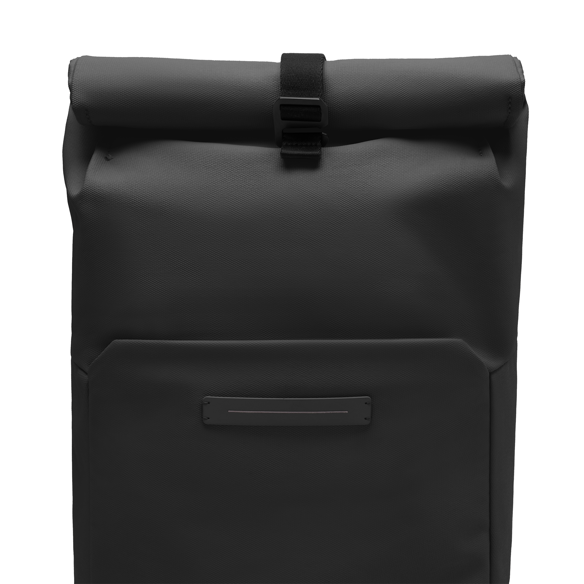 horizn-studios-sofo-rolltop-backpack-x-all-black-waxed-canvas-rolltop-rucksack image 6