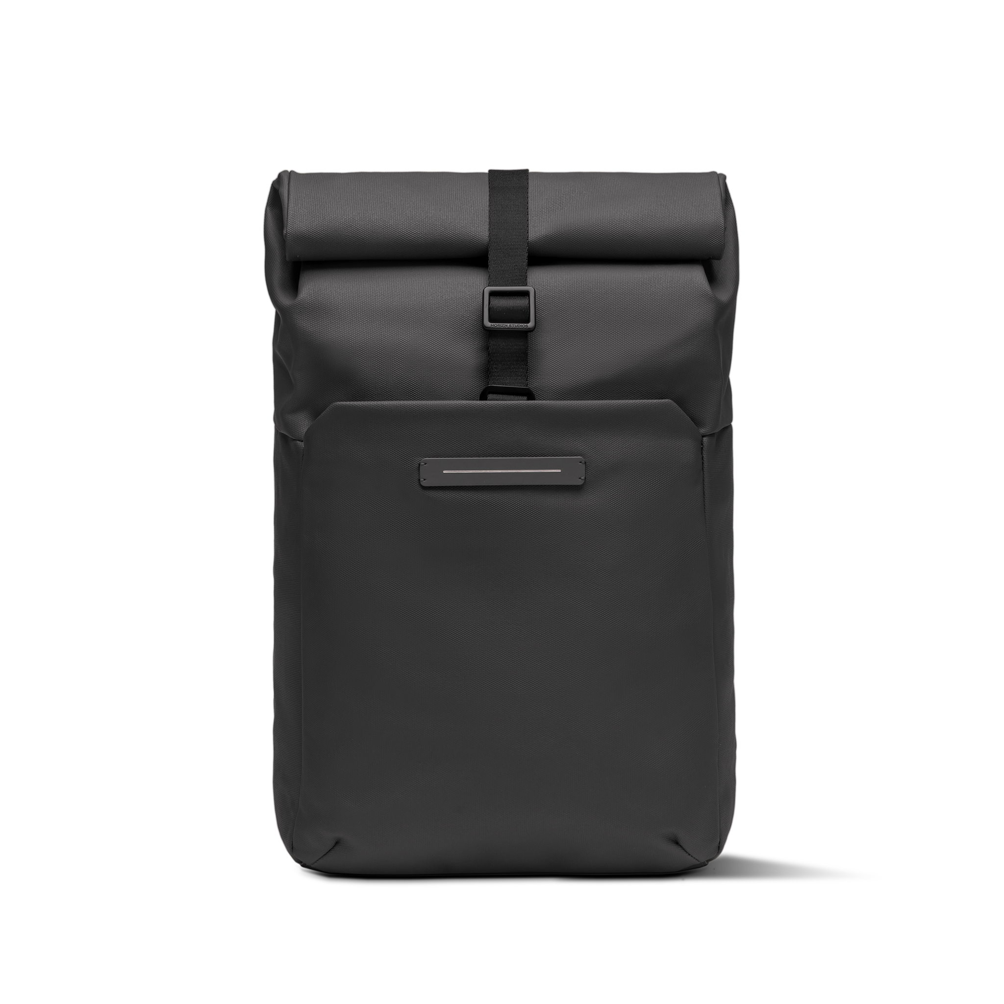 horizn-studios-sofo-rolltop-backpack-x-all-black-waxed-canvas-rolltop-rucksack image 1
