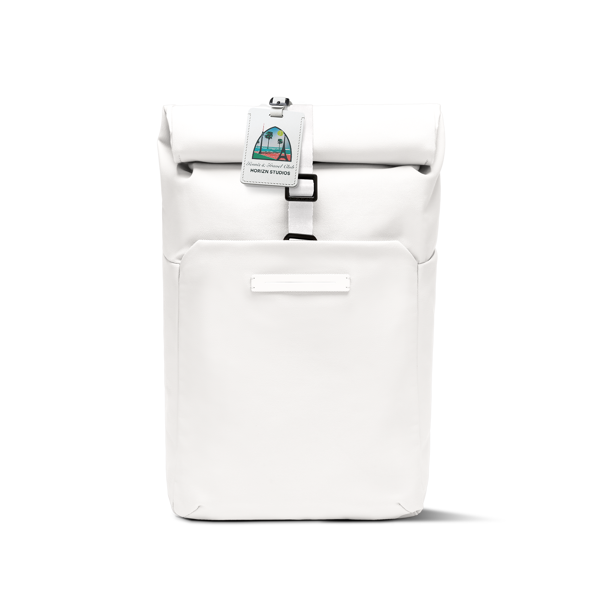 horizn-studios-sofo-rolltop-x-tennis-edition-rolltop-rucksack-all-white image 1