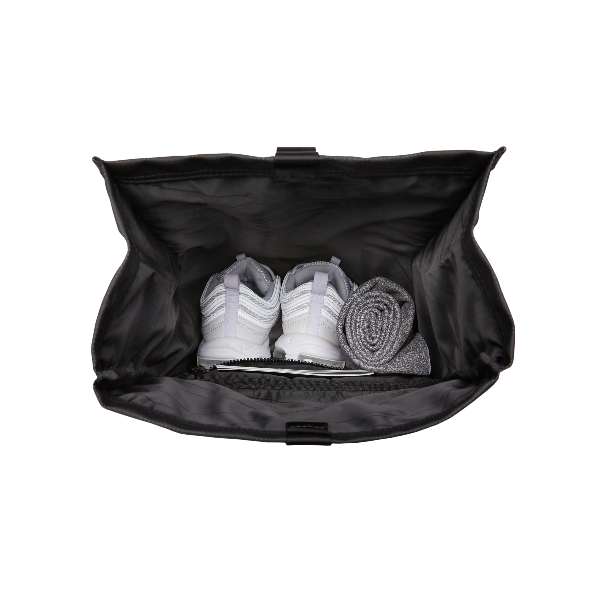 horizn-studios-sofo-rolltop-backpack-all-black-rucksack-aus-recyceltem-wasserdic image 6