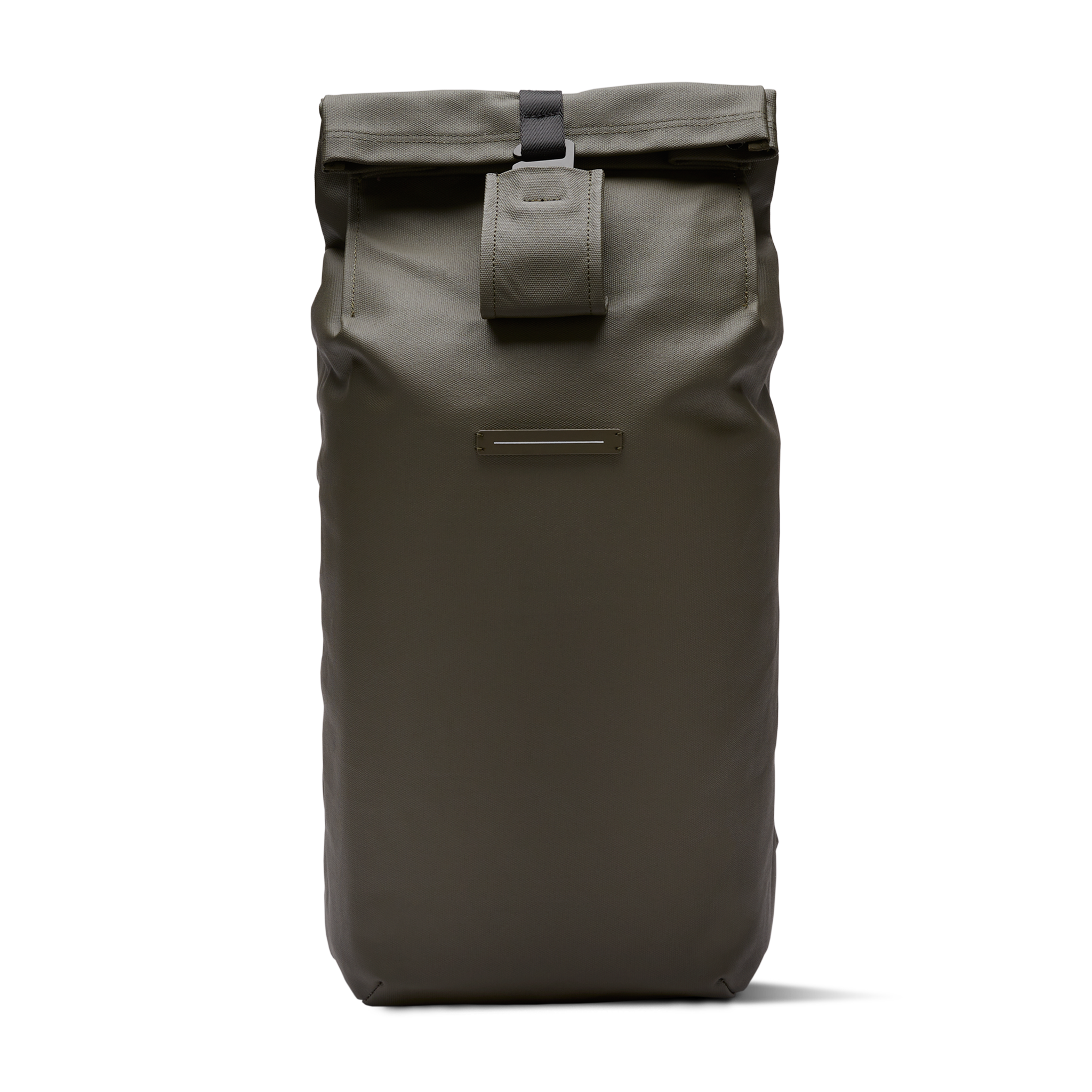 horizn-studios-sofo-rolltop-backpack-dark-olive-waxed-canvas-daypack image 6