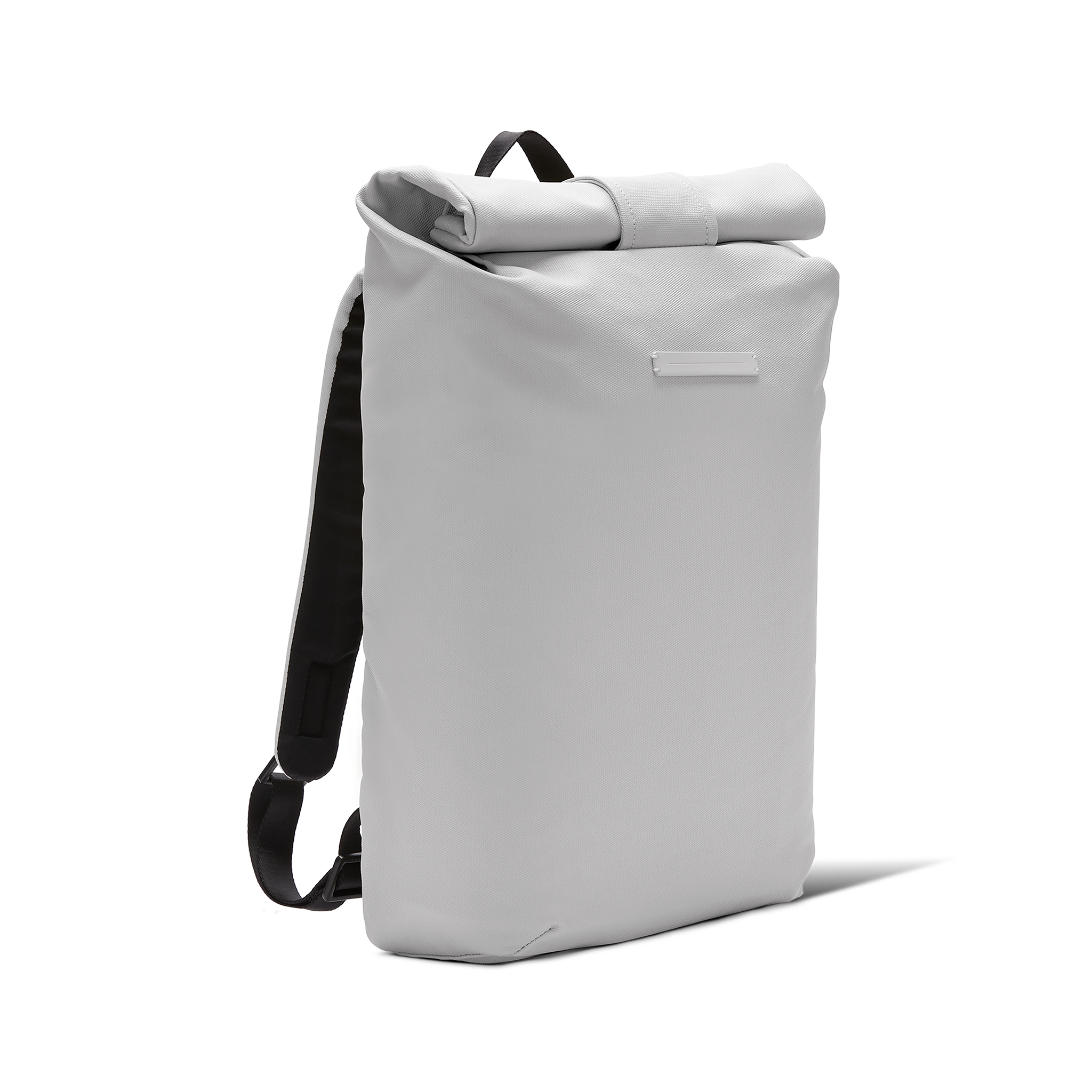 horizn-studios-sofo-rolltop-rucksack-light-quartz-grey-recycled-cotton-canvas image 2