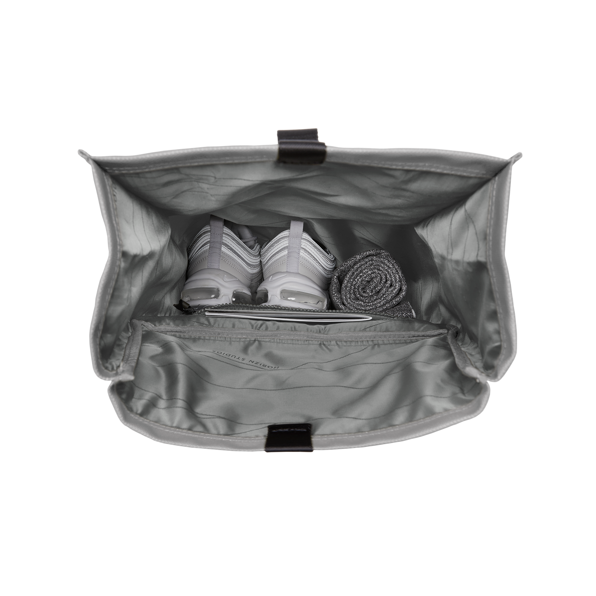 horizn-studios-sofo-rolltop-rucksack-light-quartz-grey-recycled-cotton-canvas image 6